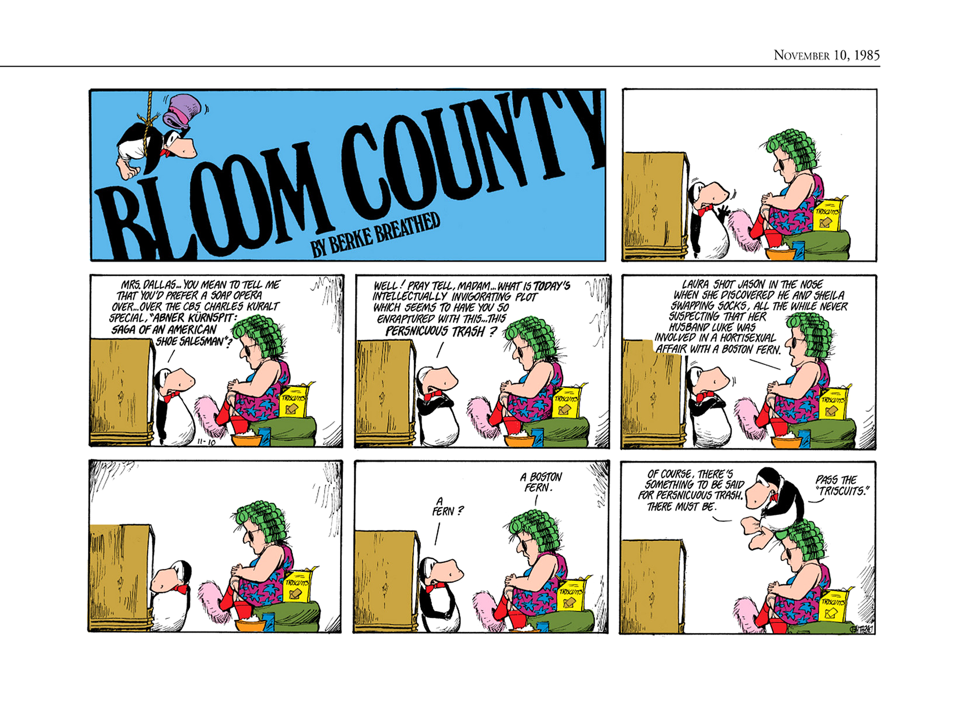 Read online The Bloom County Digital Library comic -  Issue # TPB 5 (Part 4) - 22