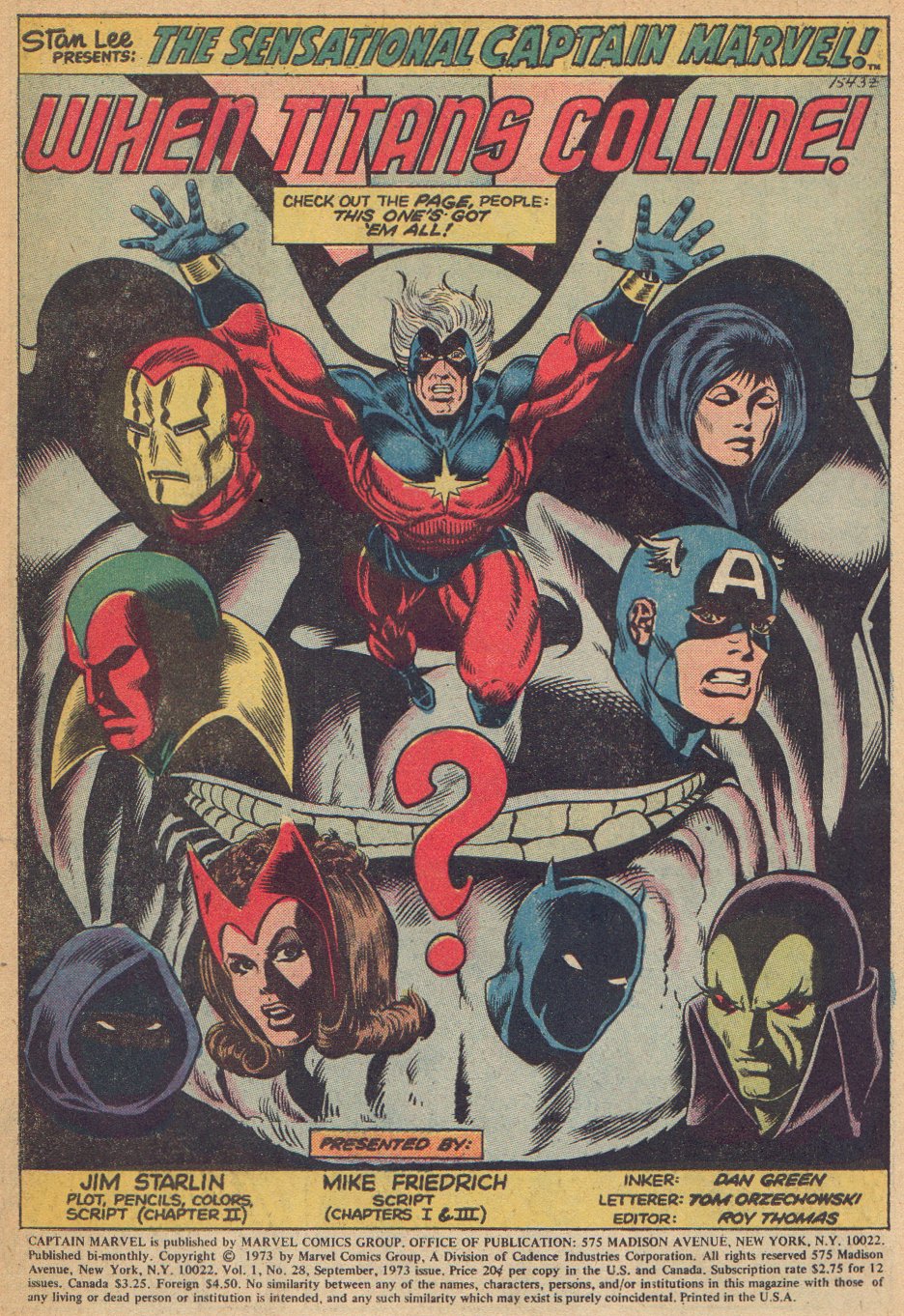 Captain Marvel (1968) Issue #28 #28 - English 2