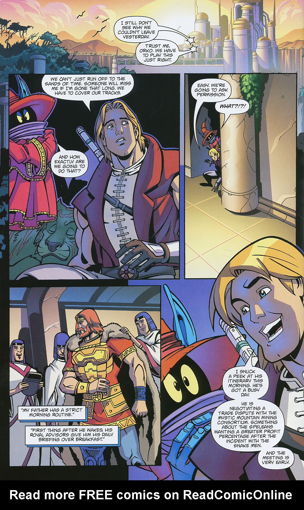 Read online Masters of the Universe (2004) comic -  Issue #8 - 12