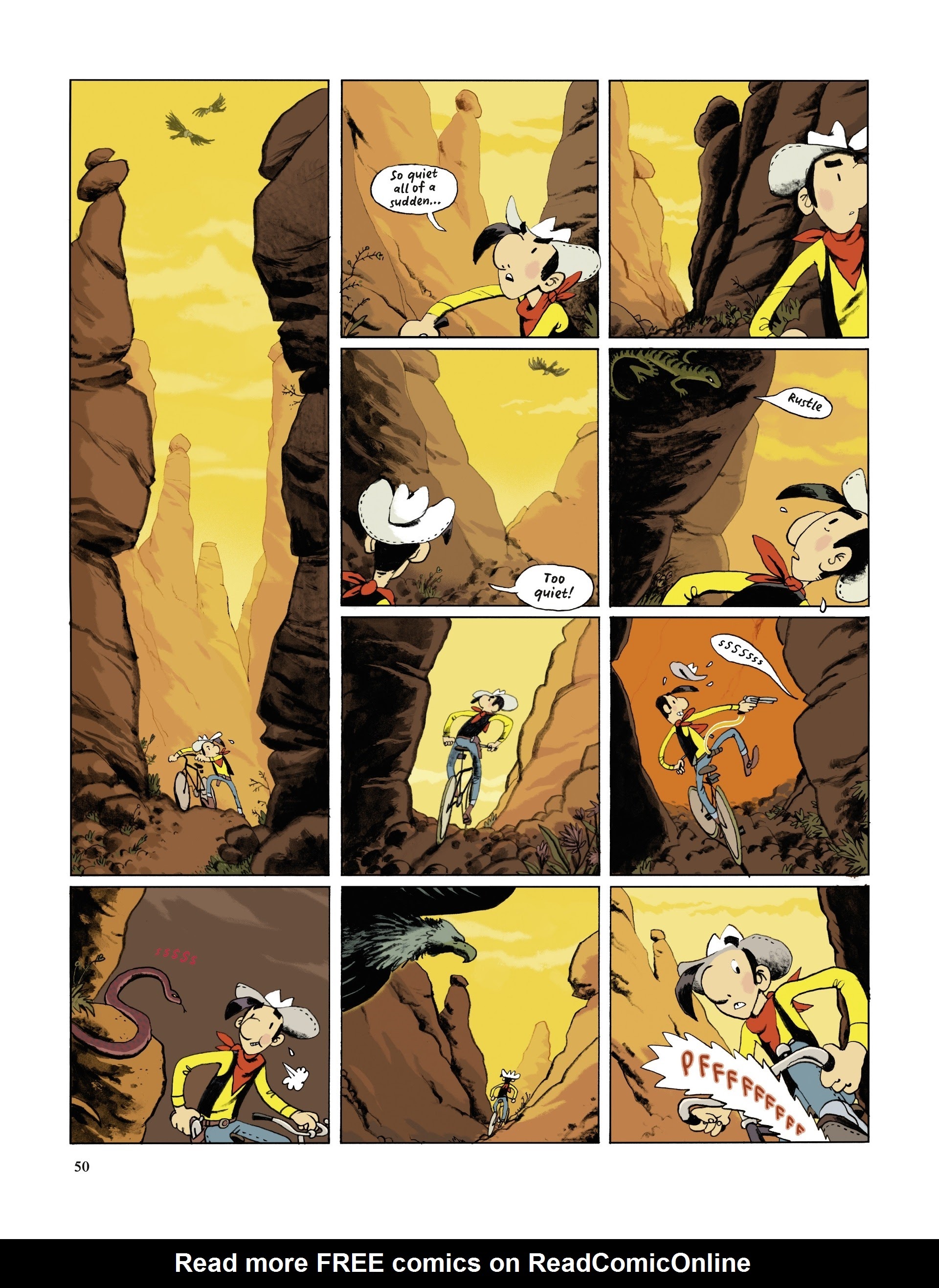 Read online Lucky Luke Saddles Up comic -  Issue # TPB - 50
