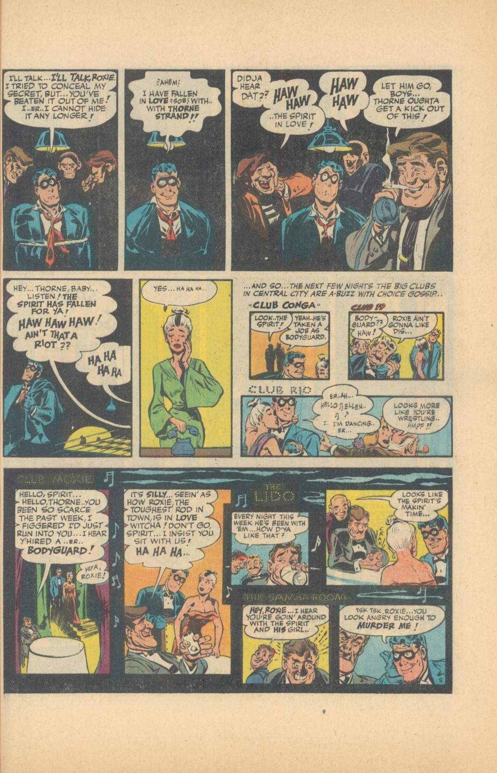 Read online The Spirit (1966) comic -  Issue #1 - 54