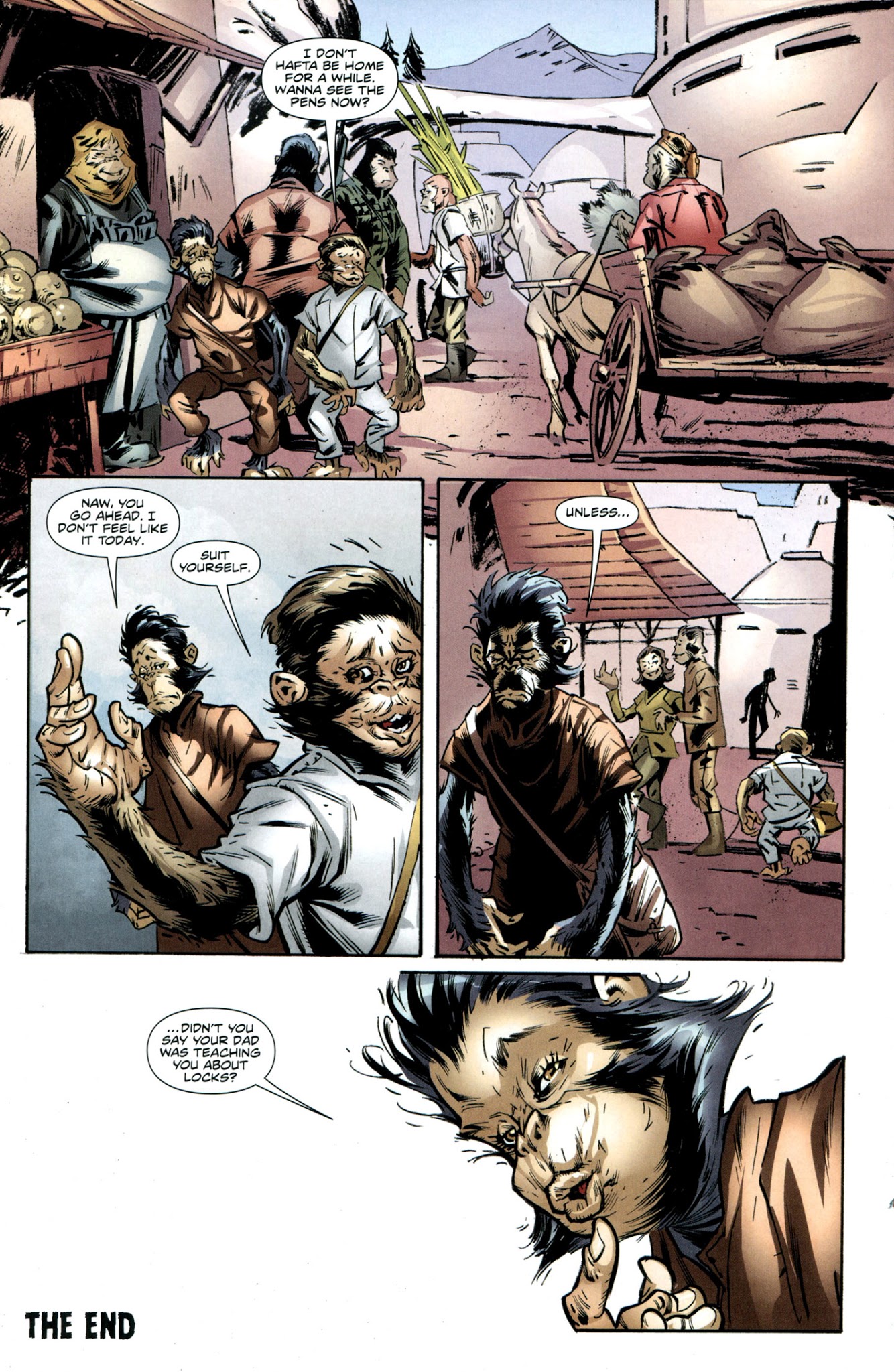 Read online Planet of the Apes (2011) comic -  Issue # _Annual 1 - 18