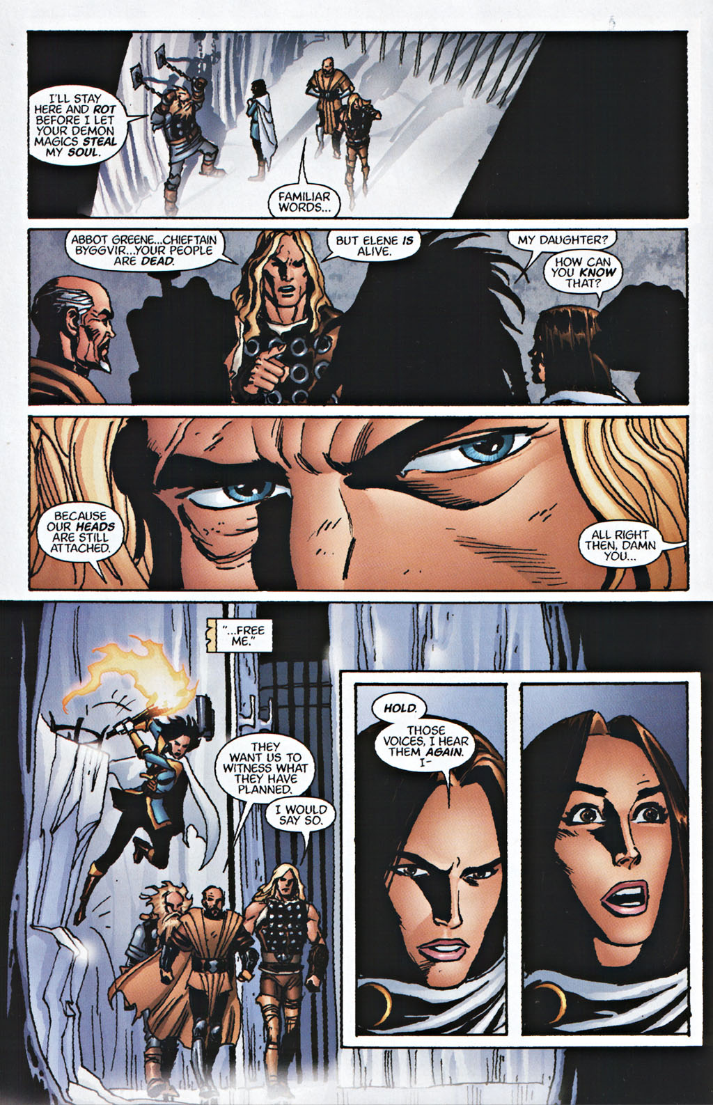 Read online R.A. Salvatore's DemonWars: Trial By Fire comic -  Issue #4 - 17