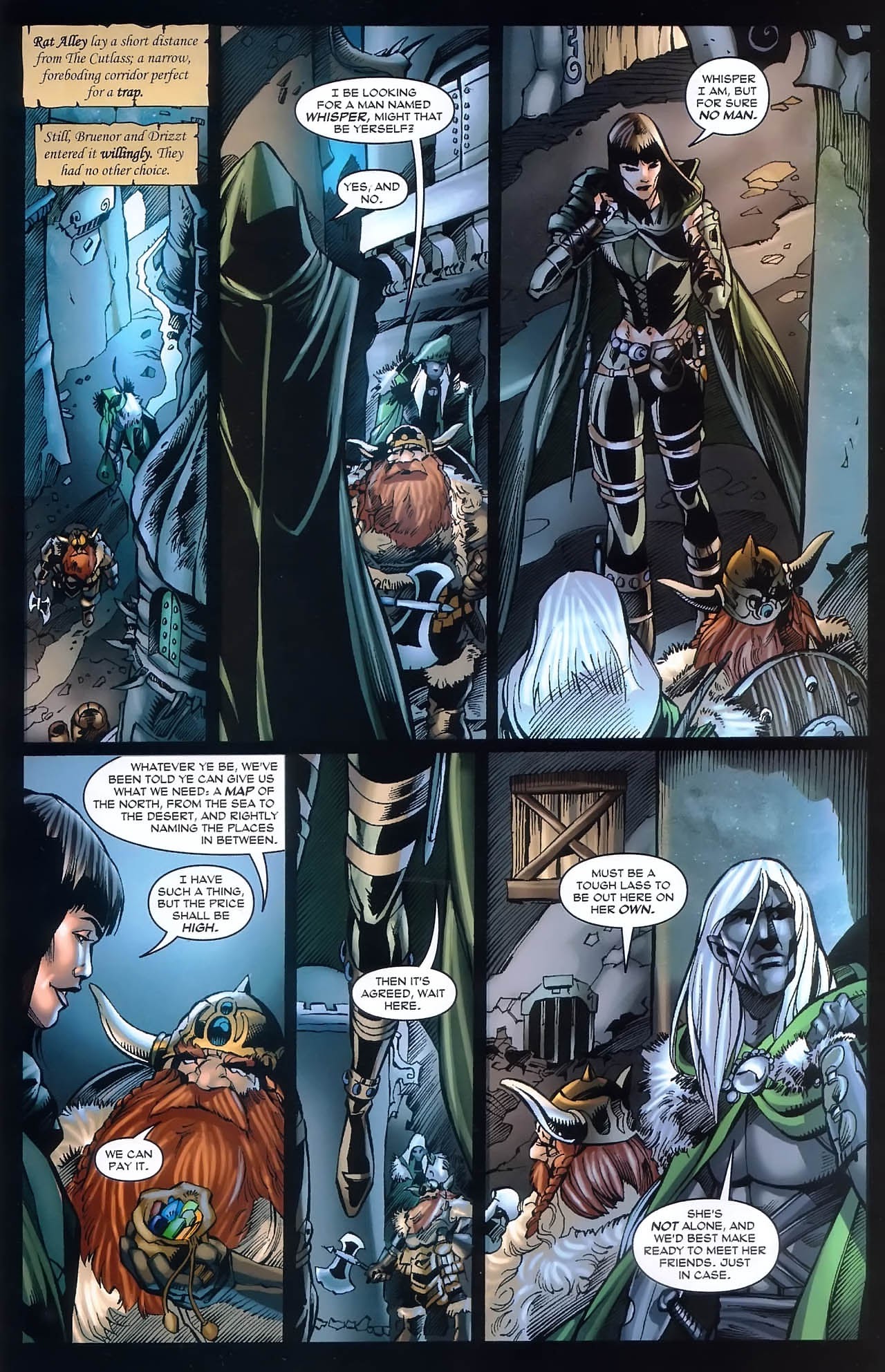 Read online Forgotten Realms: Streams of Silver comic -  Issue #1 - 13
