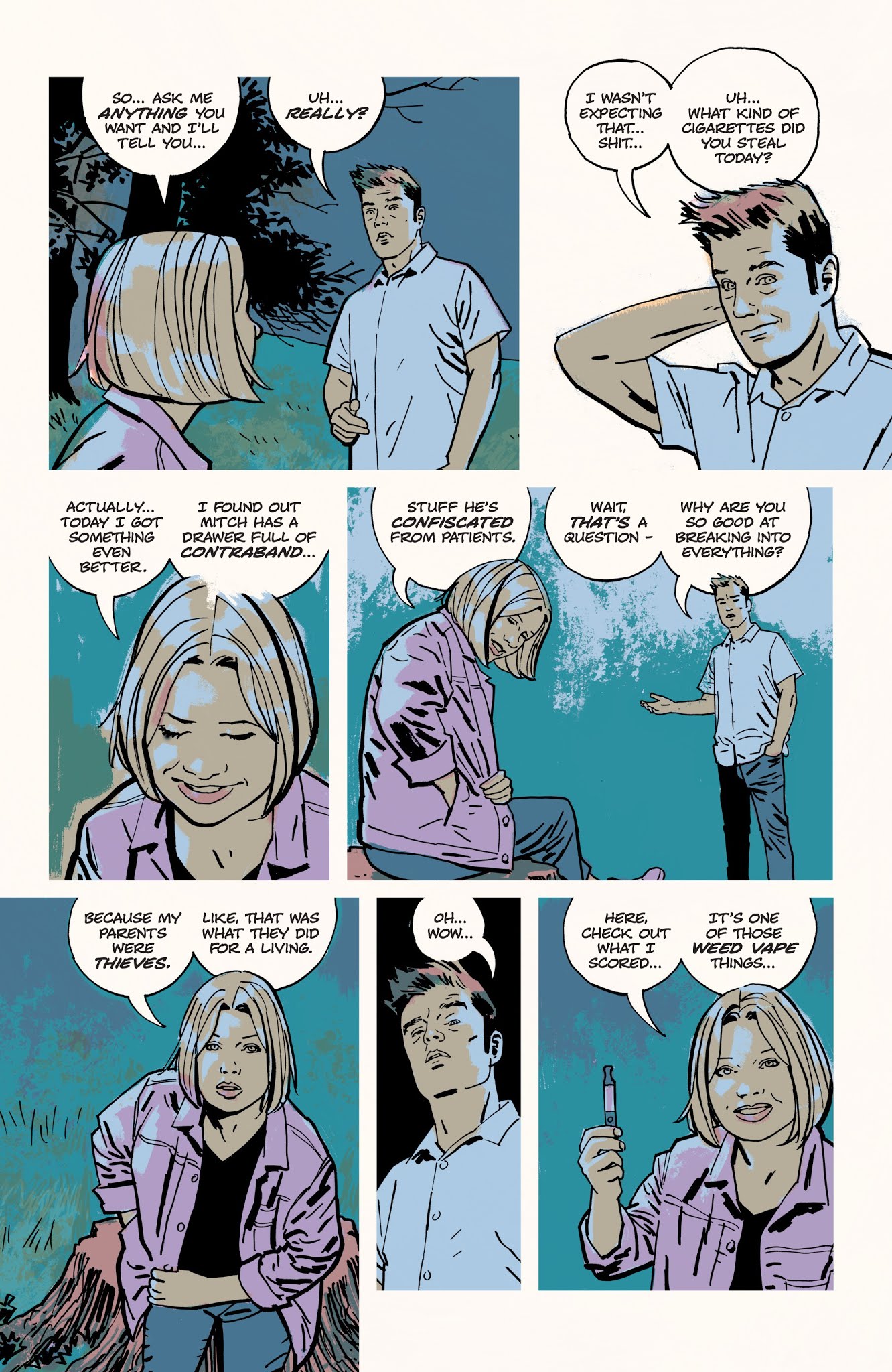 Read online My Heroes Have Always Been Junkies comic -  Issue # TPB - 34