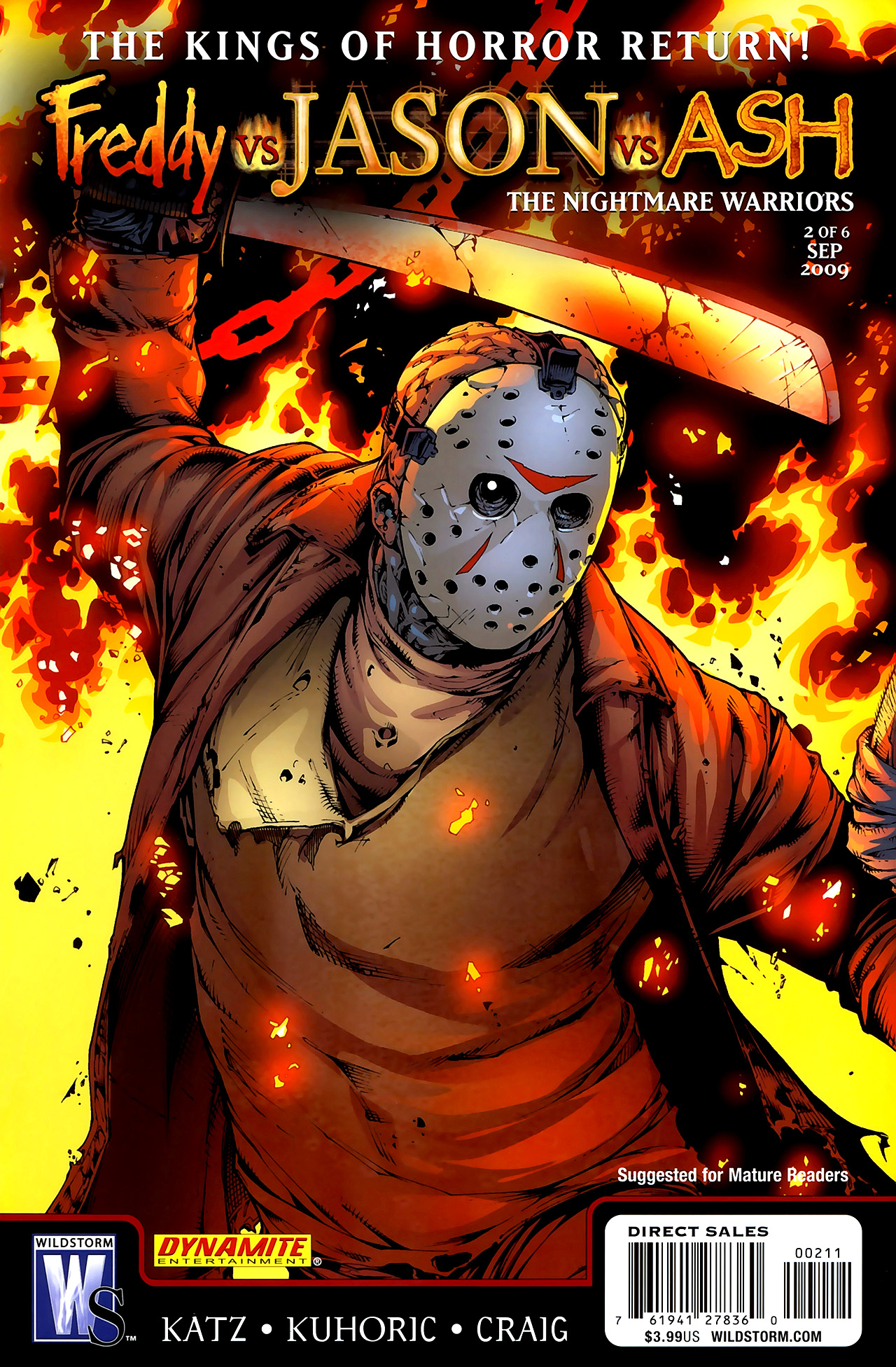 Read online Freddy vs. Jason vs. Ash: The Nightmare Warriors comic -  Issue #2 - 1