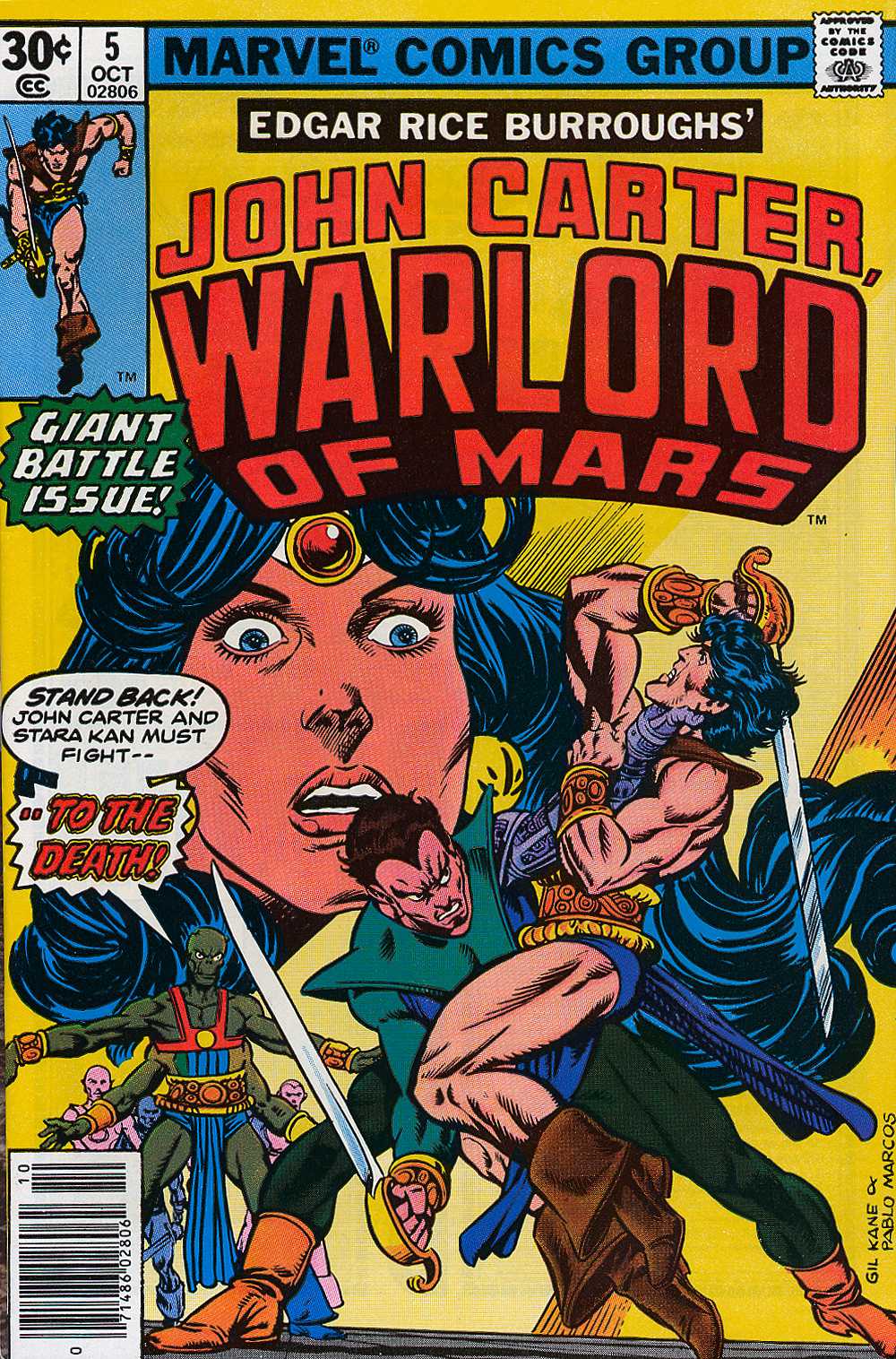 Read online John Carter Warlord of Mars comic -  Issue #5 - 1