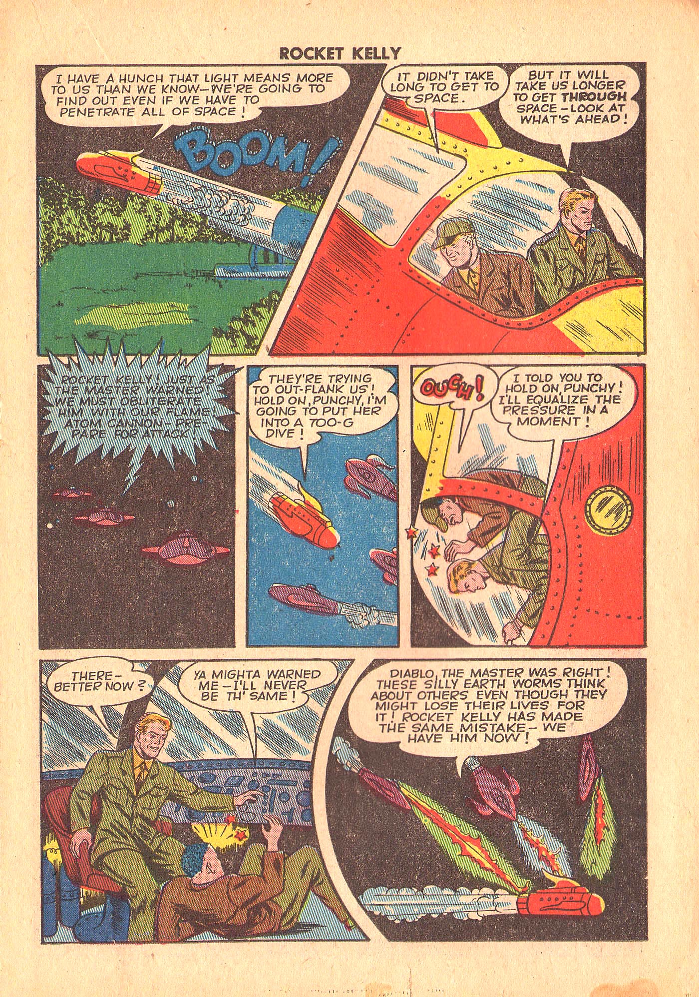 Read online Rocket Kelly (1945) comic -  Issue #1 - 15