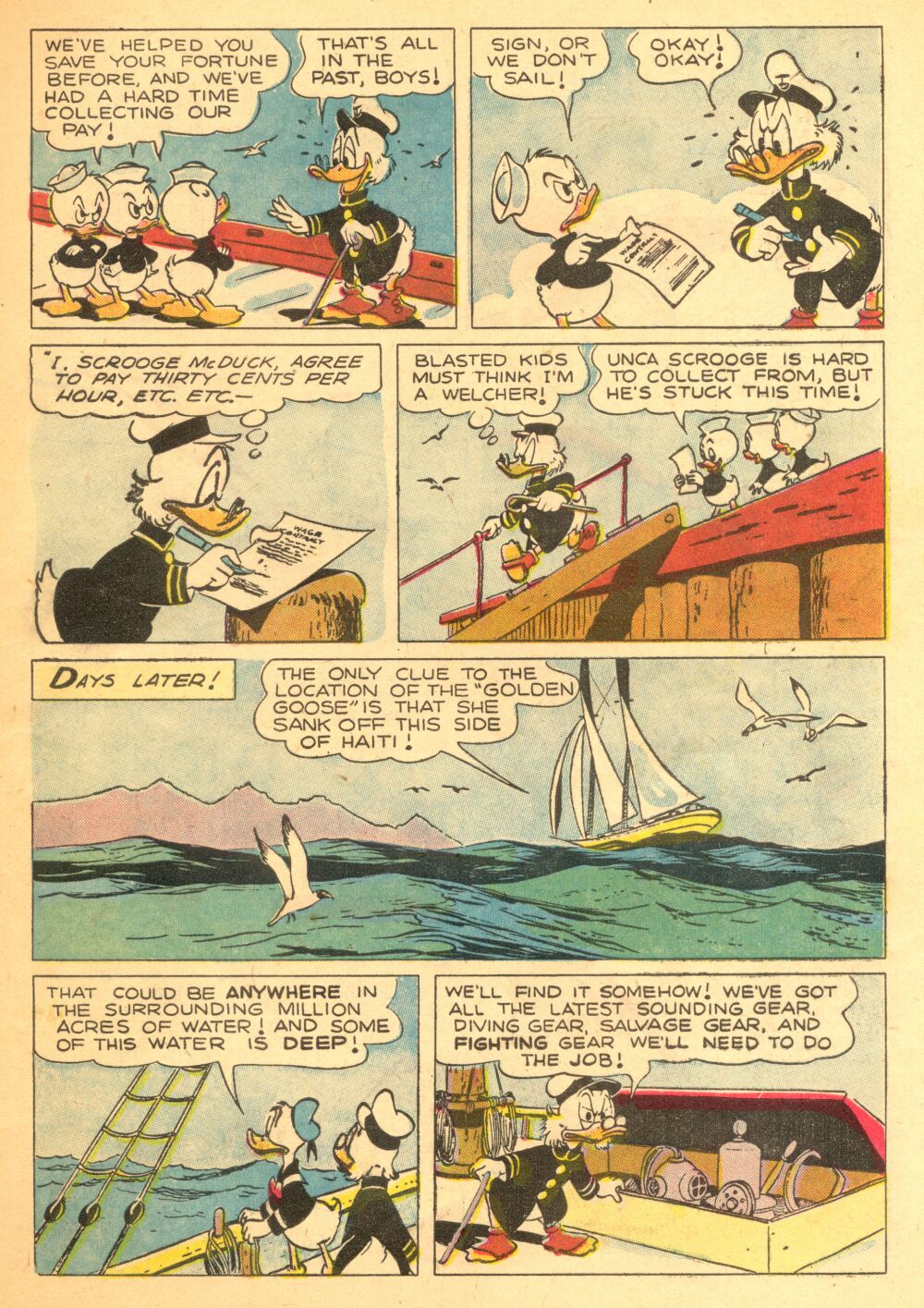 Read online Uncle Scrooge (1953) comic -  Issue #3 - 7
