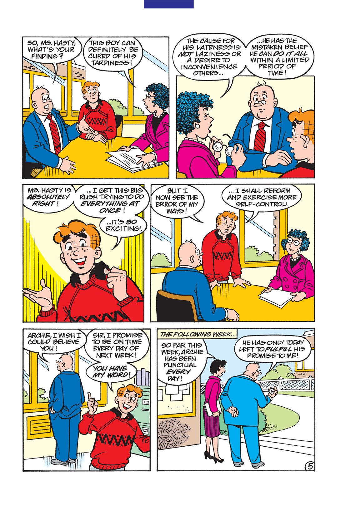 Read online Archie (1960) comic -  Issue #548 - 6