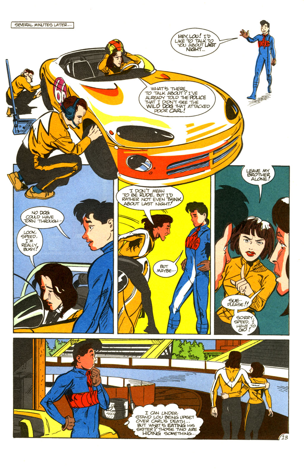 Read online Speed Racer (1987) comic -  Issue #28 - 18