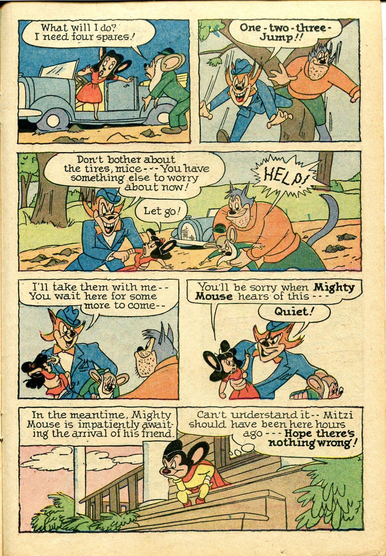 Read online Paul Terry's Mighty Mouse Comics comic -  Issue #69 - 23