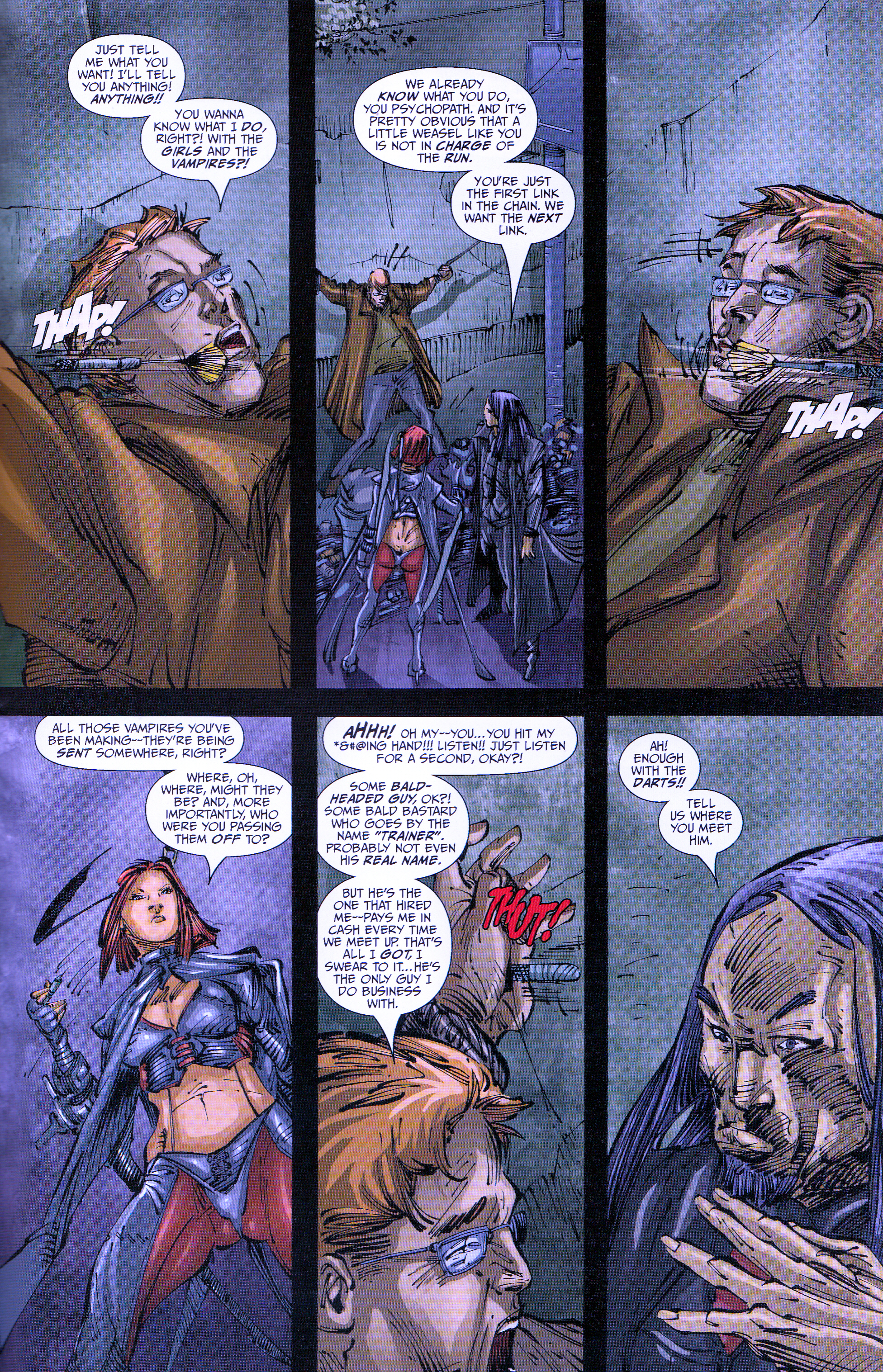 Read online BloodRayne: Red Blood Run comic -  Issue #1 - 21