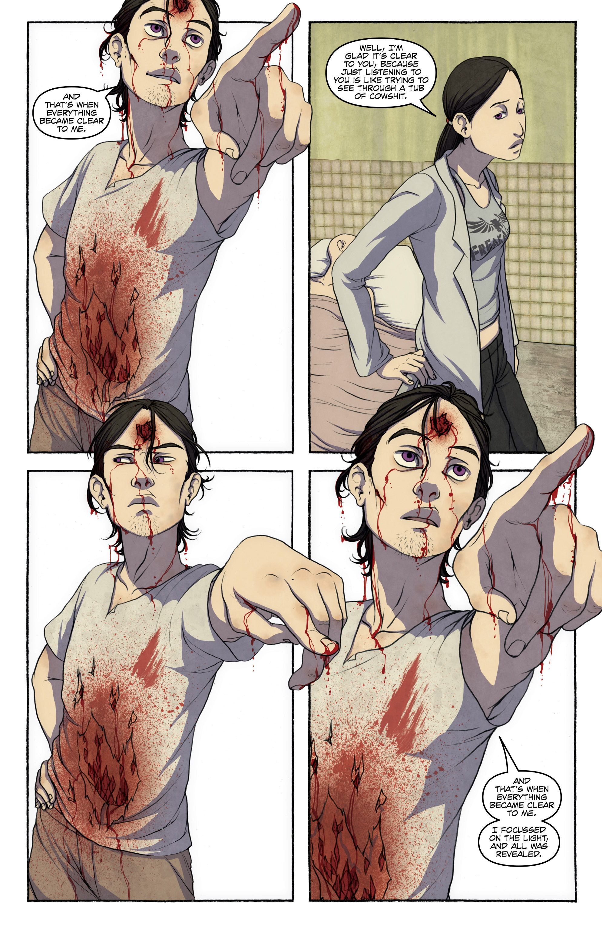 Read online FreakAngels comic -  Issue #5 - 15