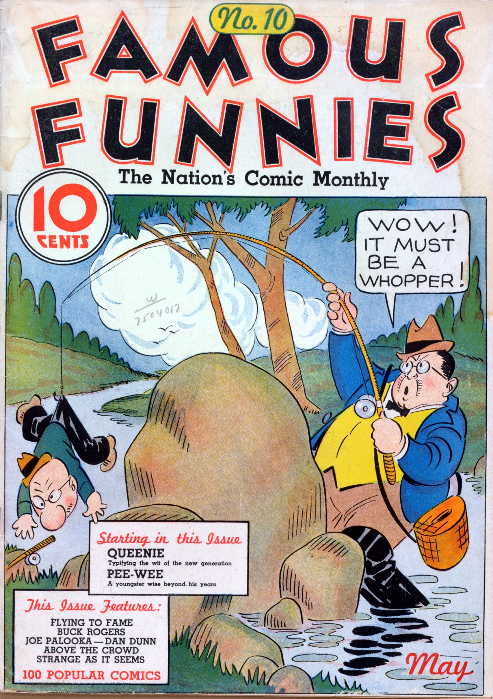 Read online Famous Funnies comic -  Issue #10 - 1
