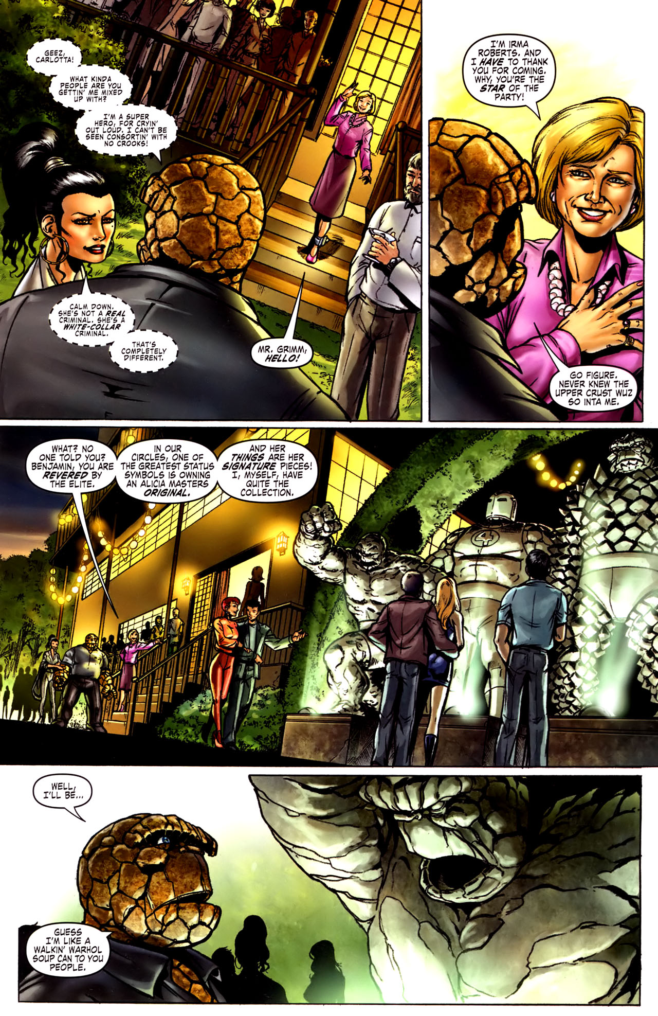 Read online The Thing (2006) comic -  Issue #1 - 16