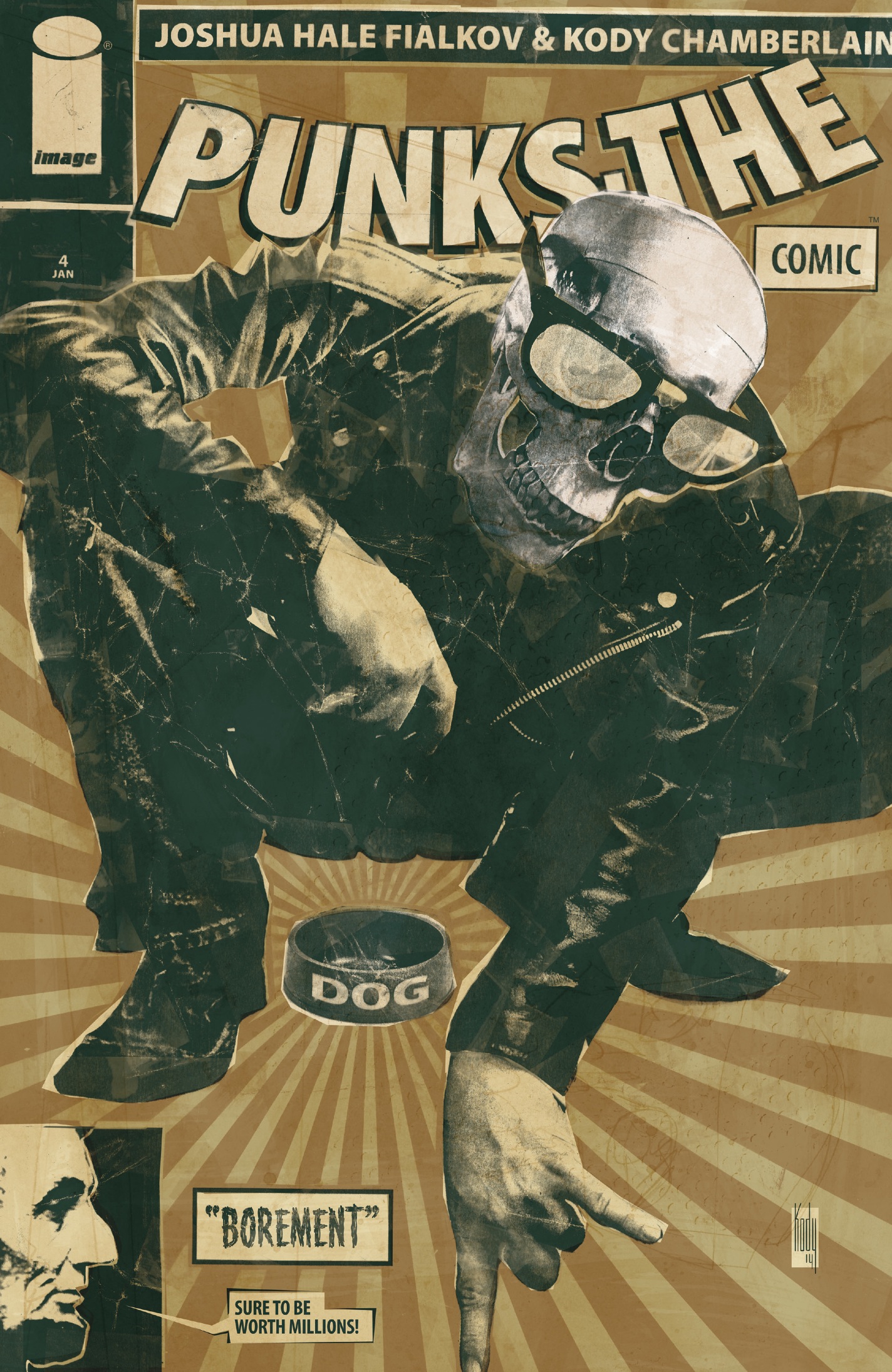 Read online Punks: The Comic comic -  Issue #4 - 1
