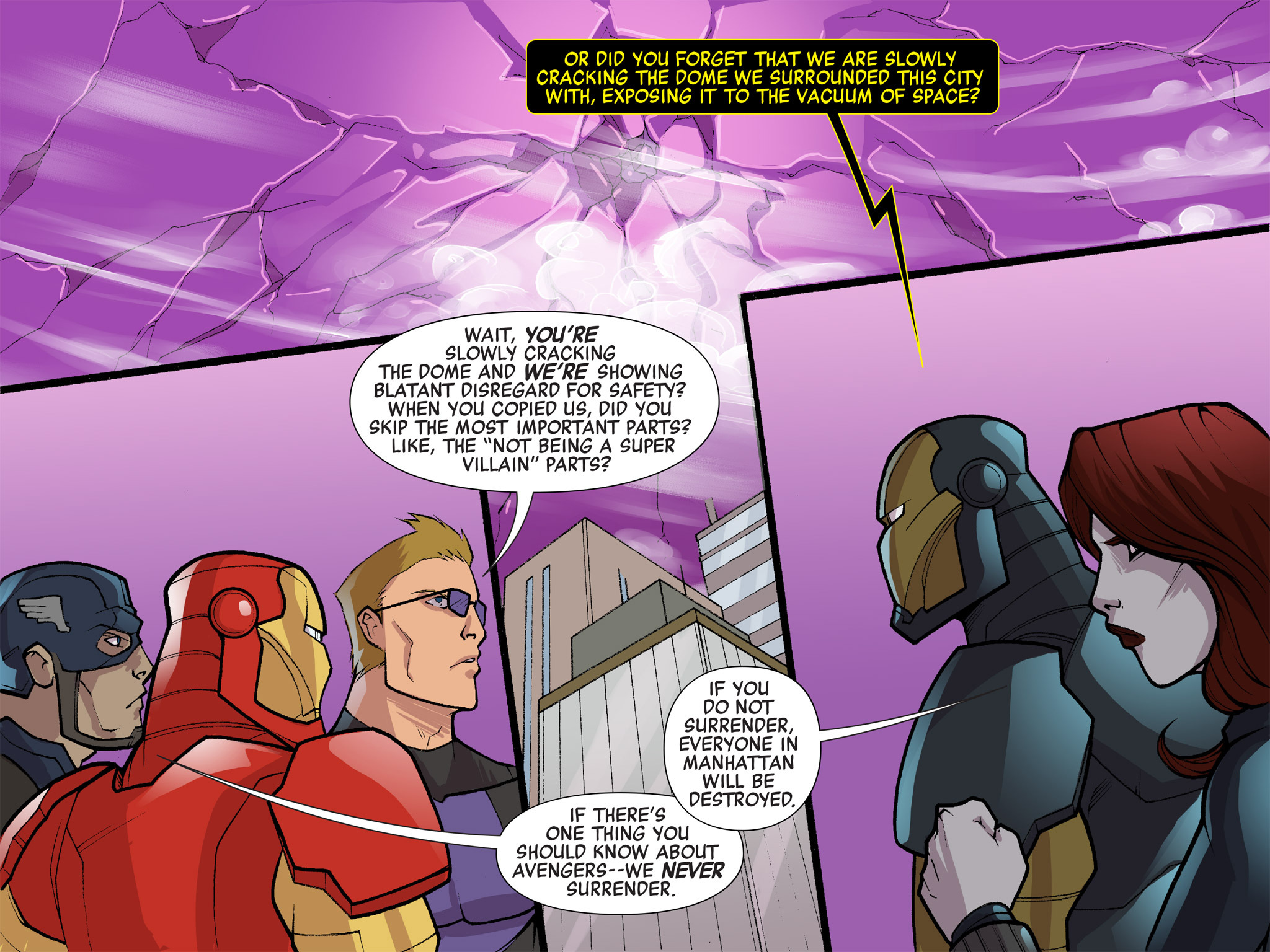 Read online Marvel Universe Avengers Infinite Comic comic -  Issue #5 - 6