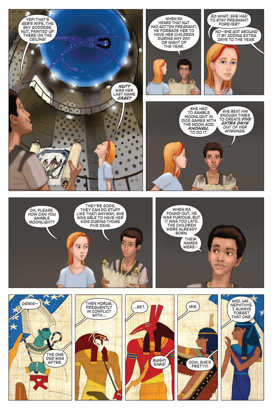 Read online The Kane Chronicles comic -  Issue # TPB 1 - 44