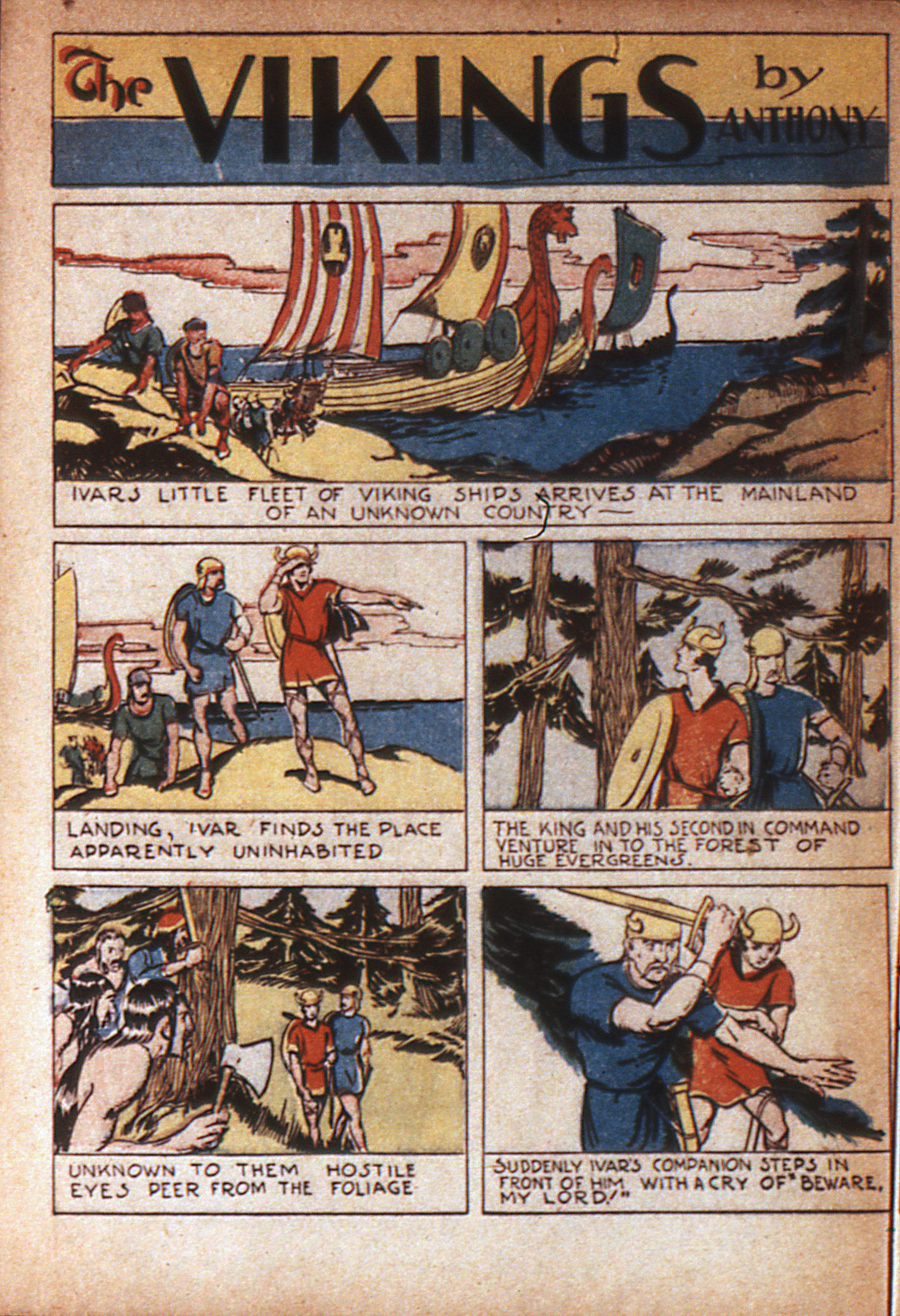 Read online Adventure Comics (1938) comic -  Issue #7 - 52