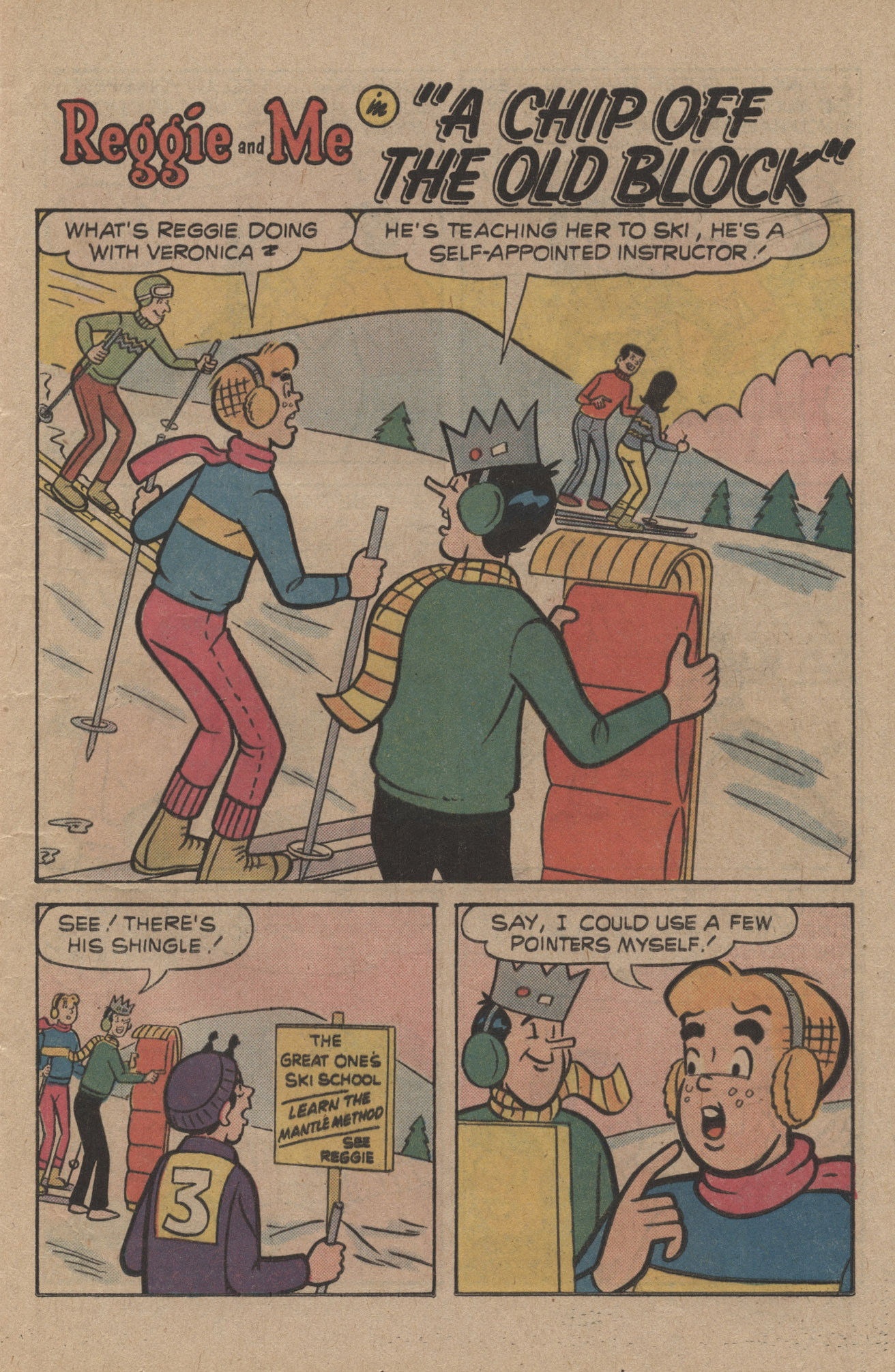 Read online Reggie and Me (1966) comic -  Issue #94 - 13