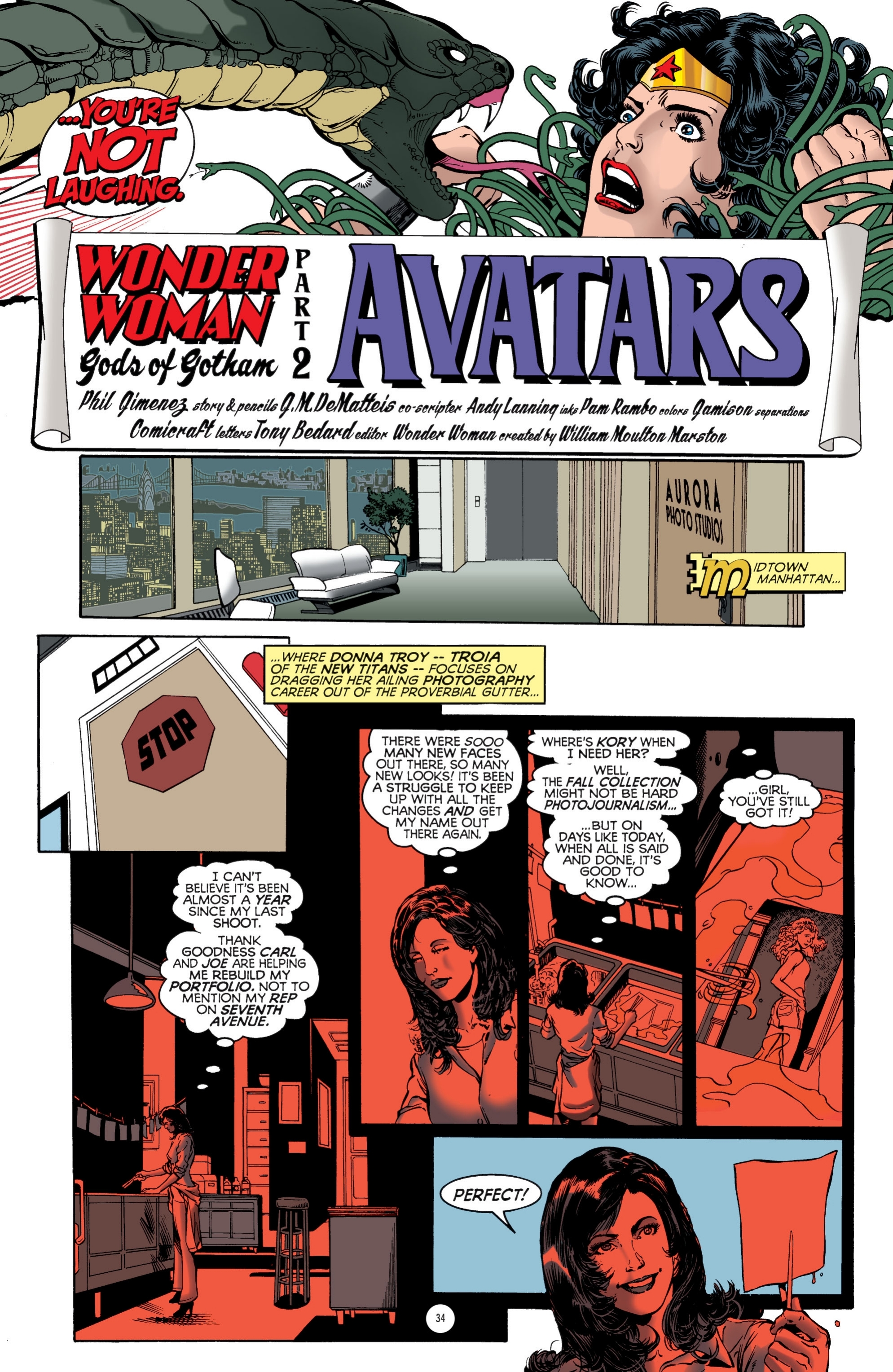 Read online Wonder Woman: Paradise Lost comic -  Issue # TPB (Part 1) - 32