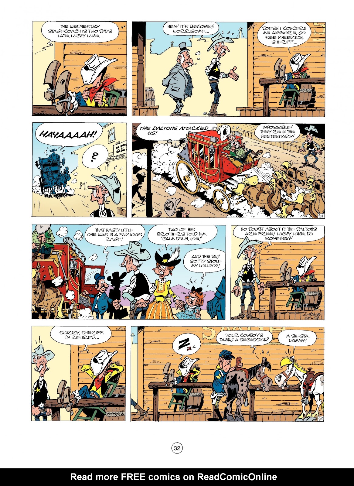 A Lucky Luke Adventure issue 31 - Page 32