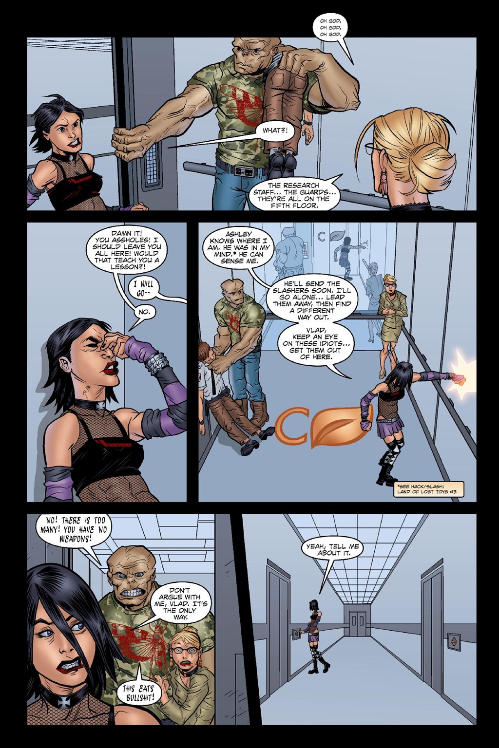 Read online Hack/Slash Deluxe comic -  Issue # TPB 1 (Part 3) - 94