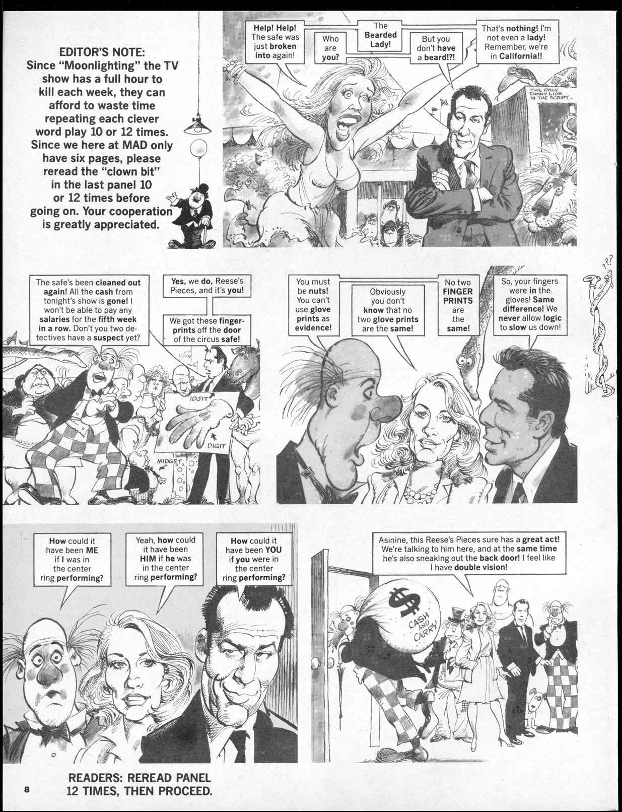 Read online MAD comic -  Issue #264 - 10