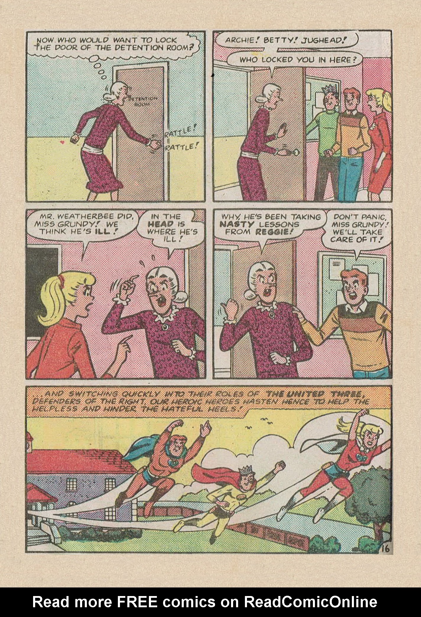 Read online Archie's Double Digest Magazine comic -  Issue #29 - 184