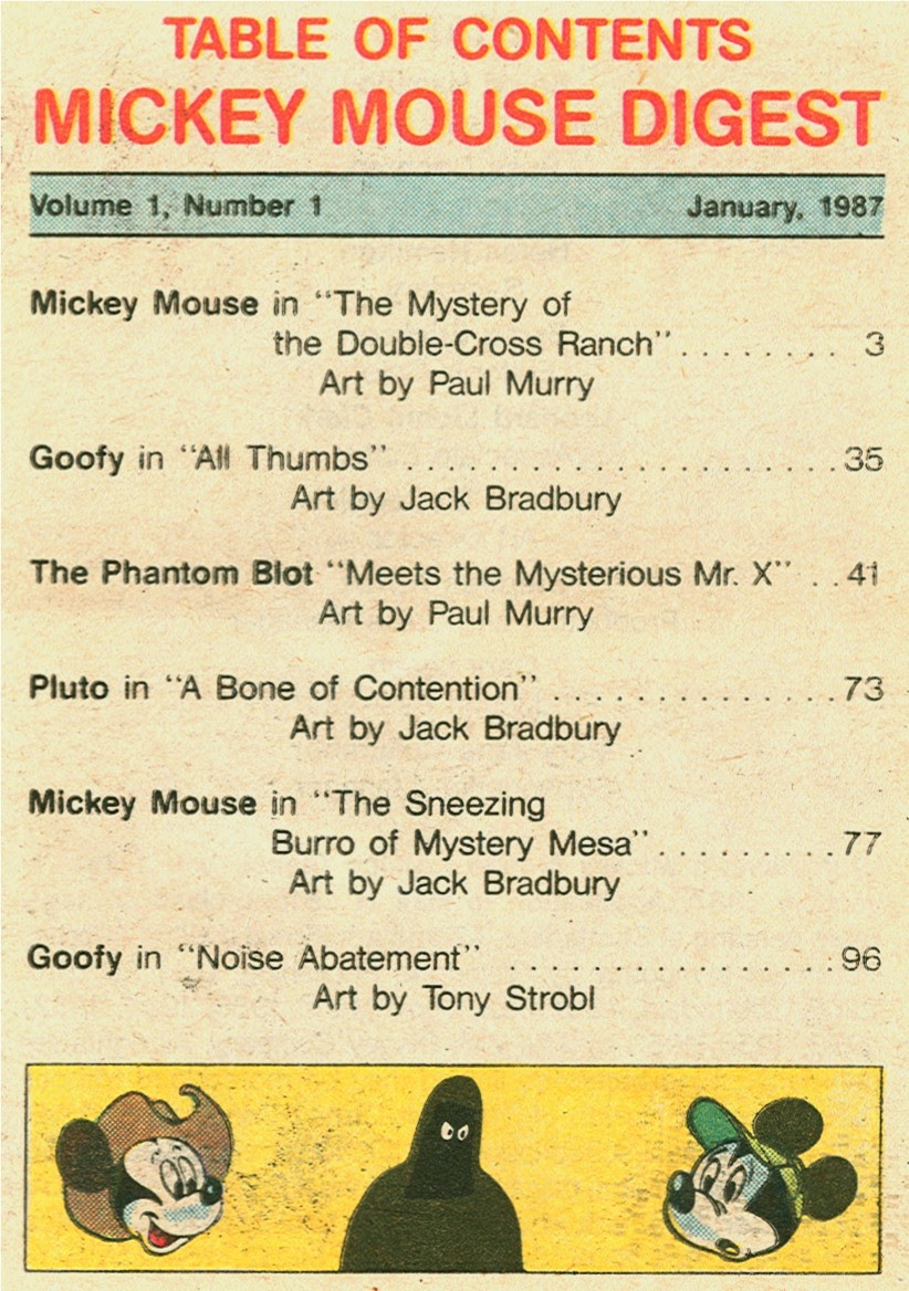 Read online Mickey Mouse Comics Digest comic -  Issue #1 - 2