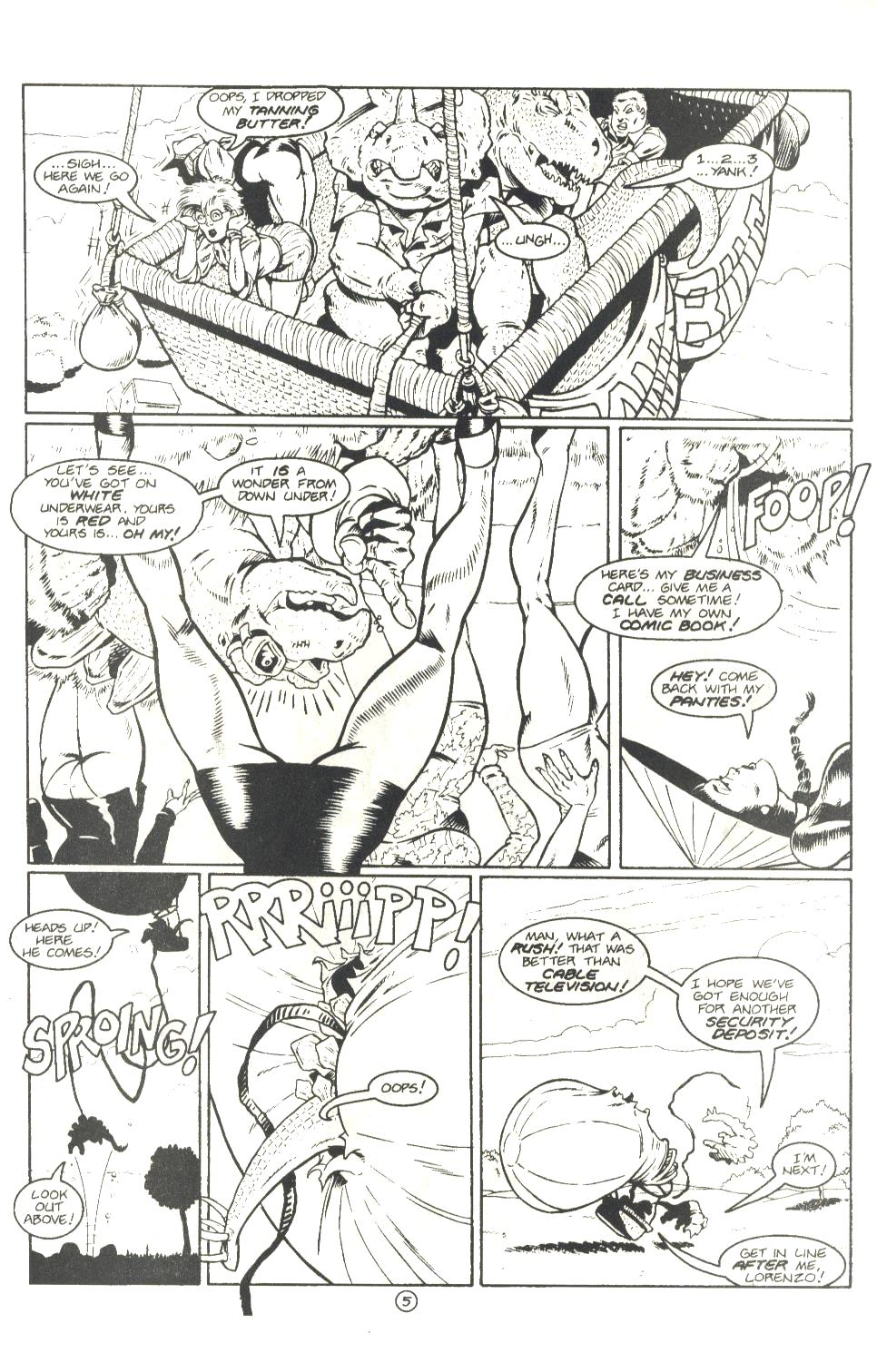 Read online Dinosaurs For Hire comic -  Issue # _Ashcan - 7