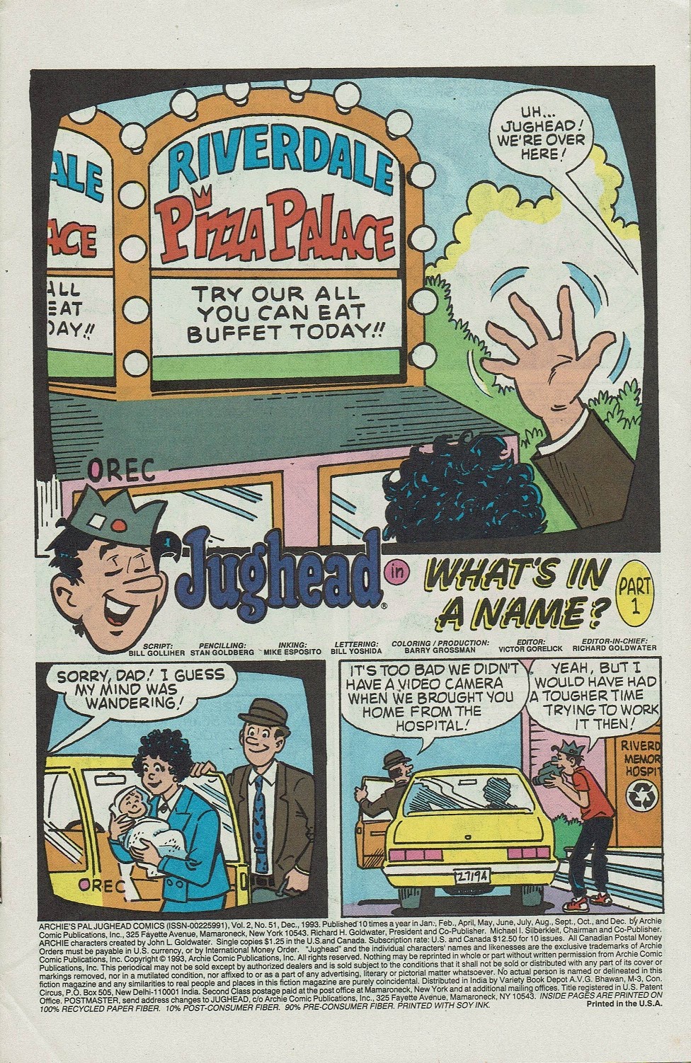 Read online Archie's Pal Jughead Comics comic -  Issue #51 - 3
