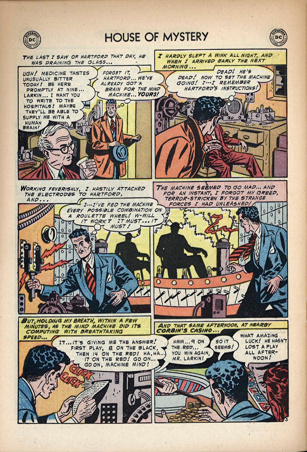 Read online House of Mystery (1951) comic -  Issue #18 - 30