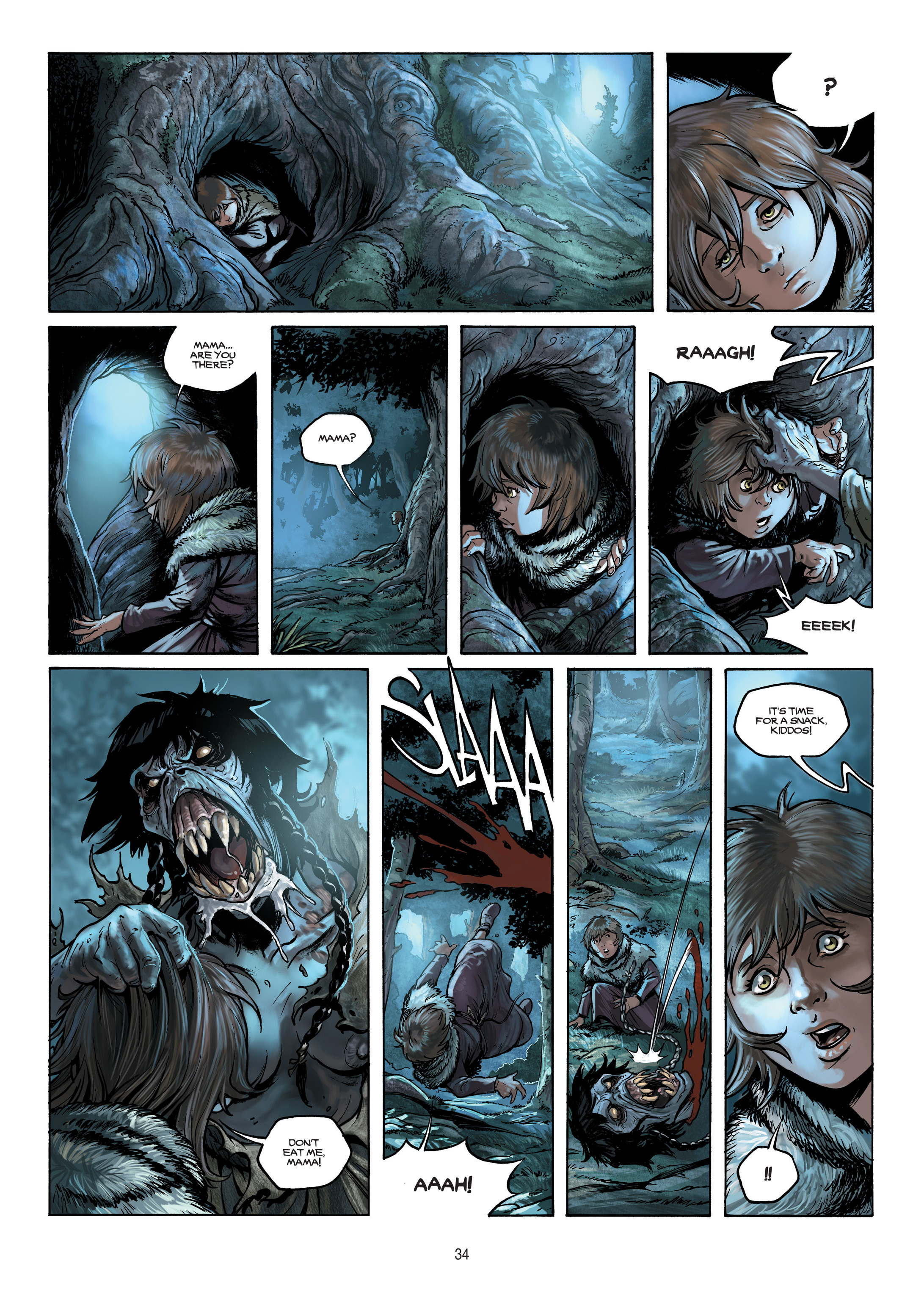 Read online Elves comic -  Issue #12 - 34