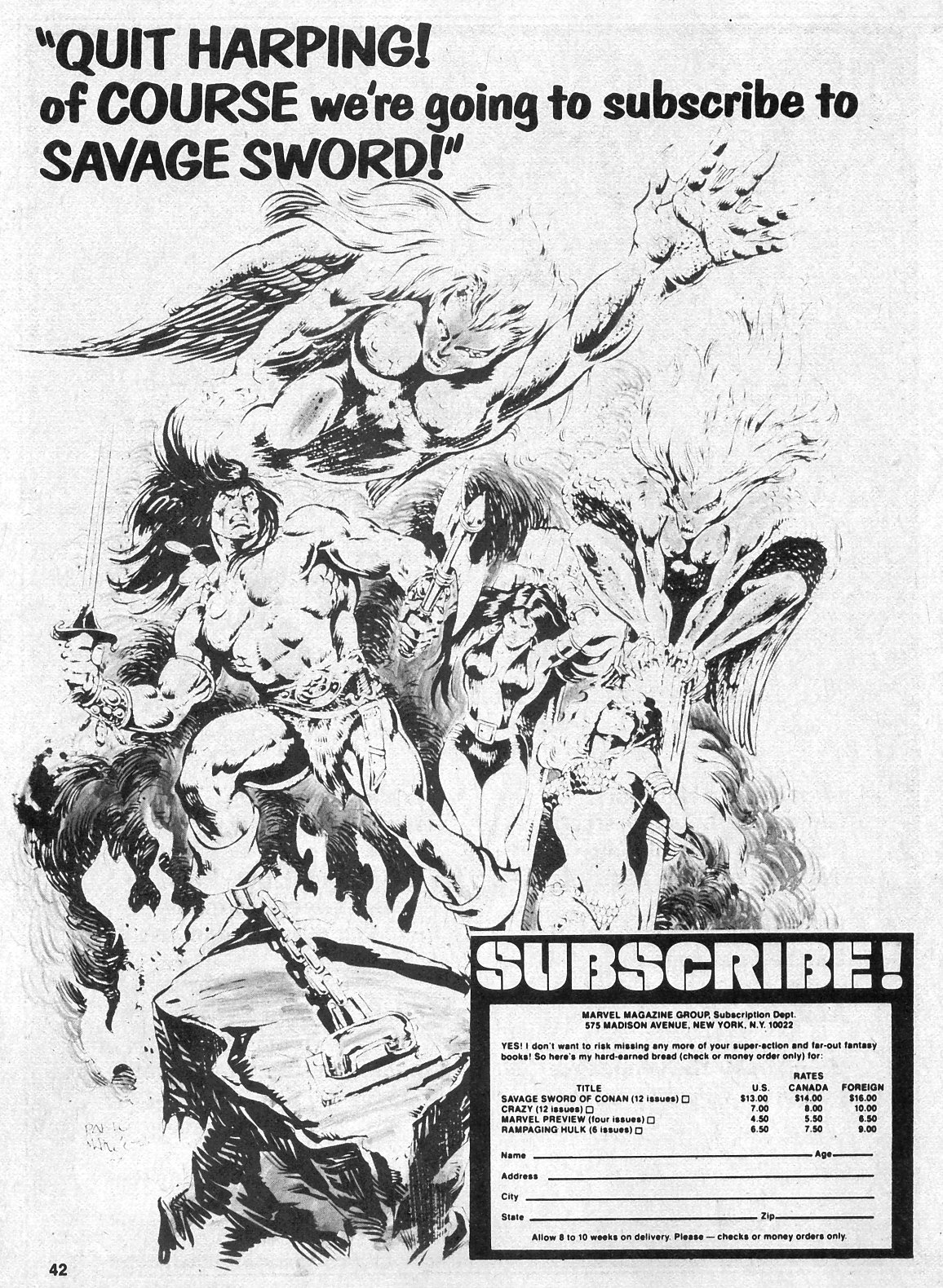 The Savage Sword Of Conan Issue #23 #24 - English 39