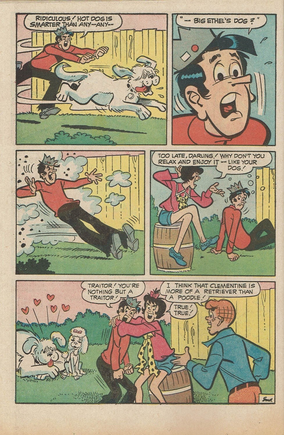 Read online Pep Comics comic -  Issue #266 - 17