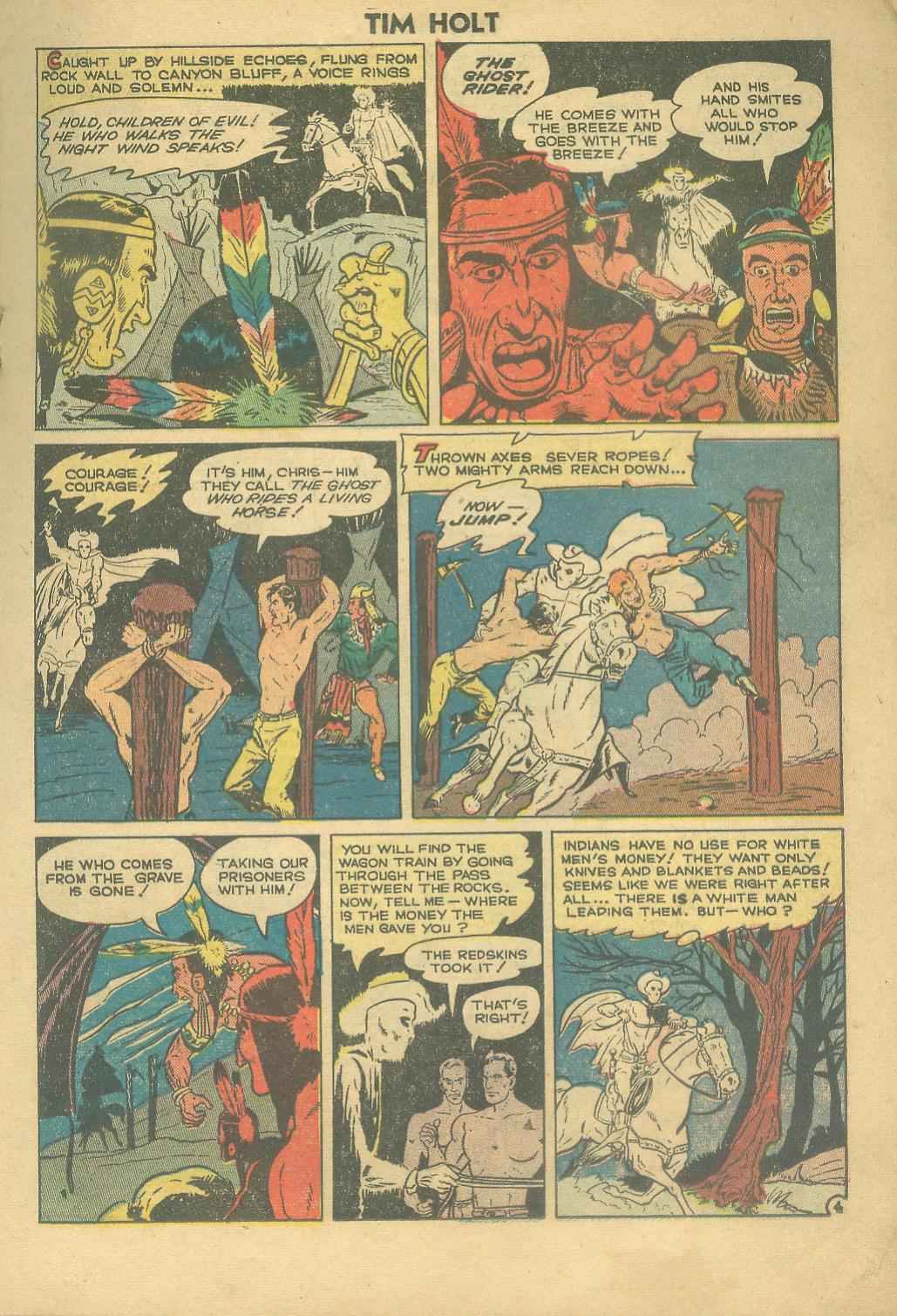Read online Tim Holt comic -  Issue #15 - 15