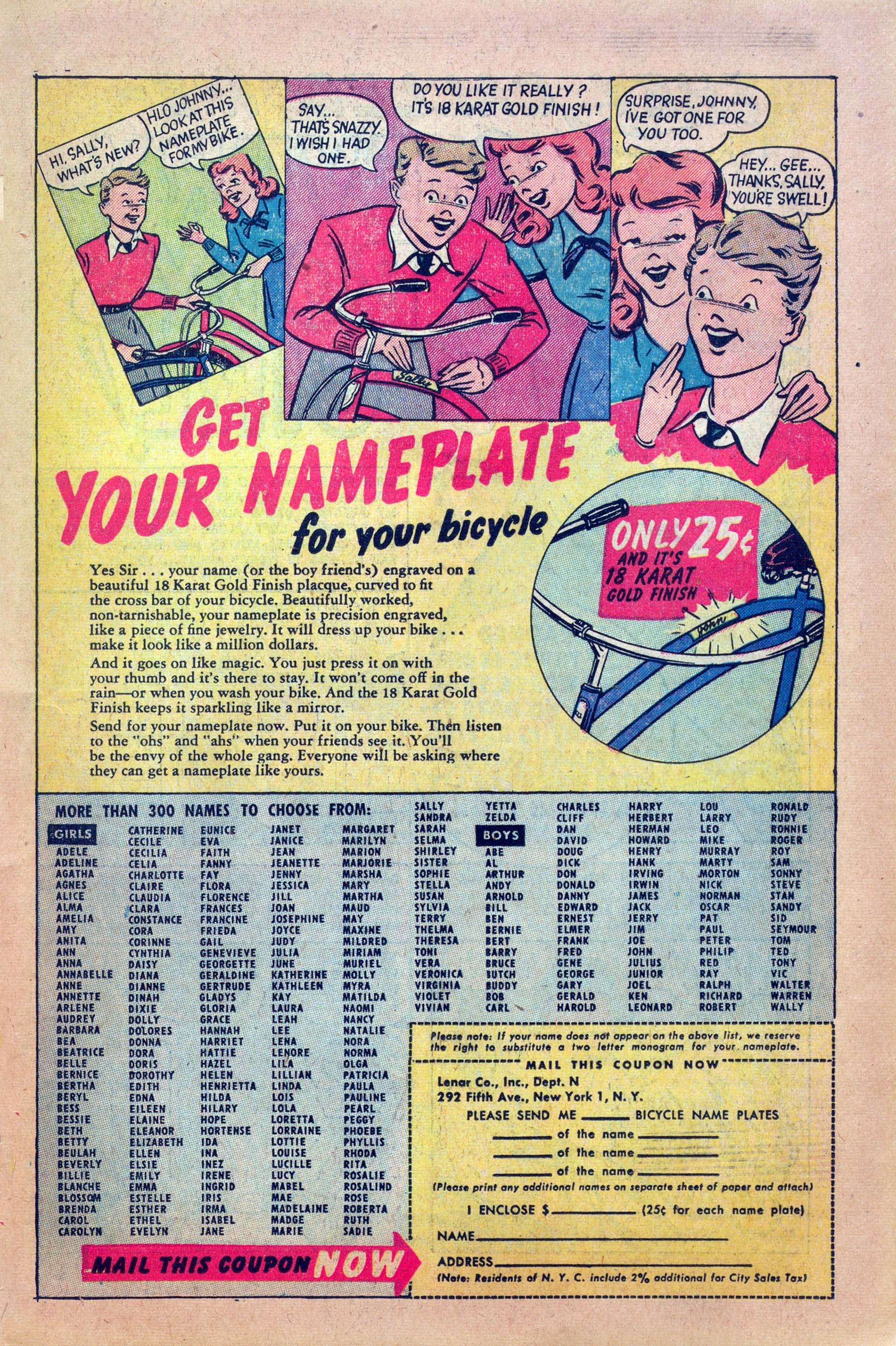 Read online Romance Tales comic -  Issue #9 - 27