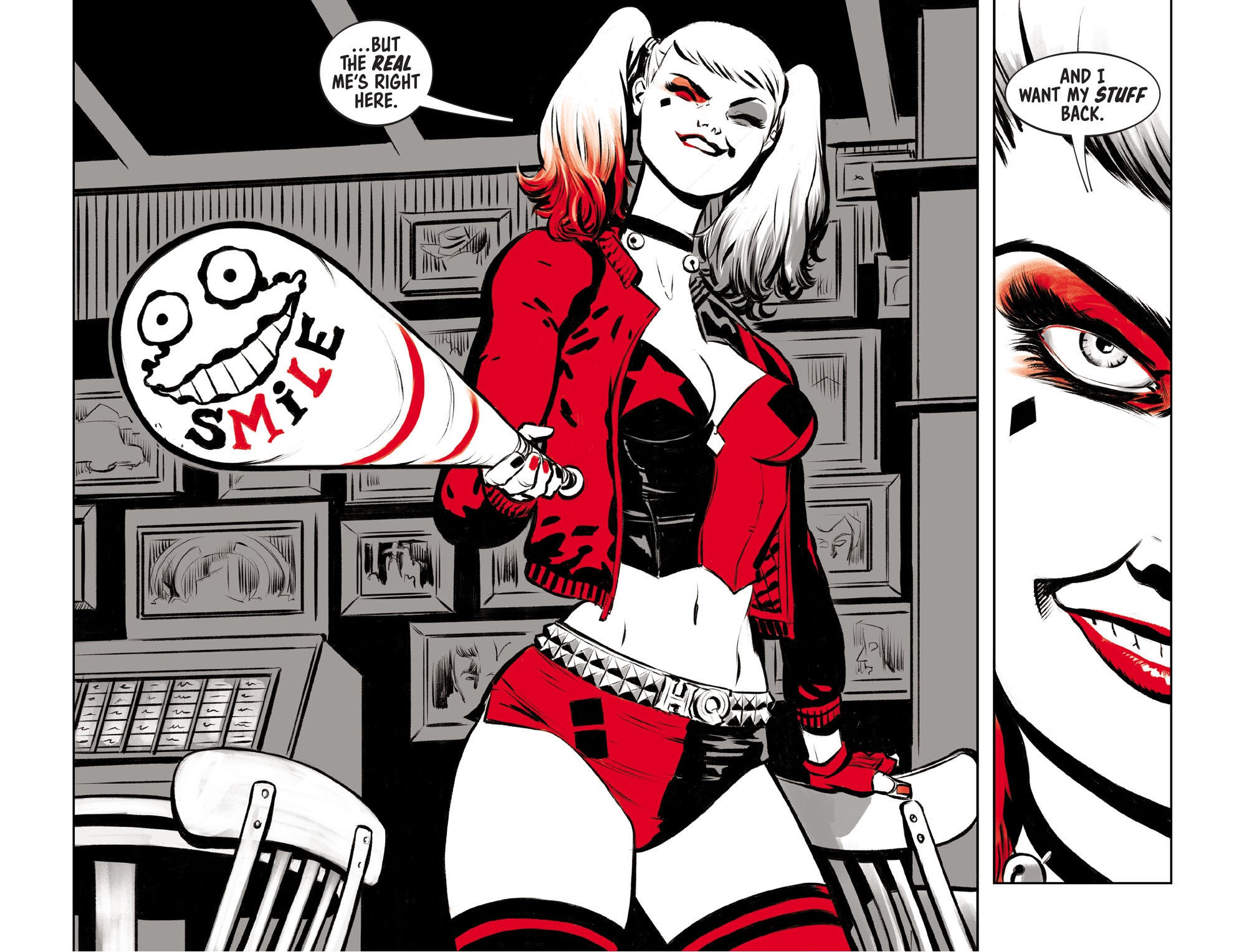 Read online Harley Quinn Black   White   Red comic -  Issue #3 - 19