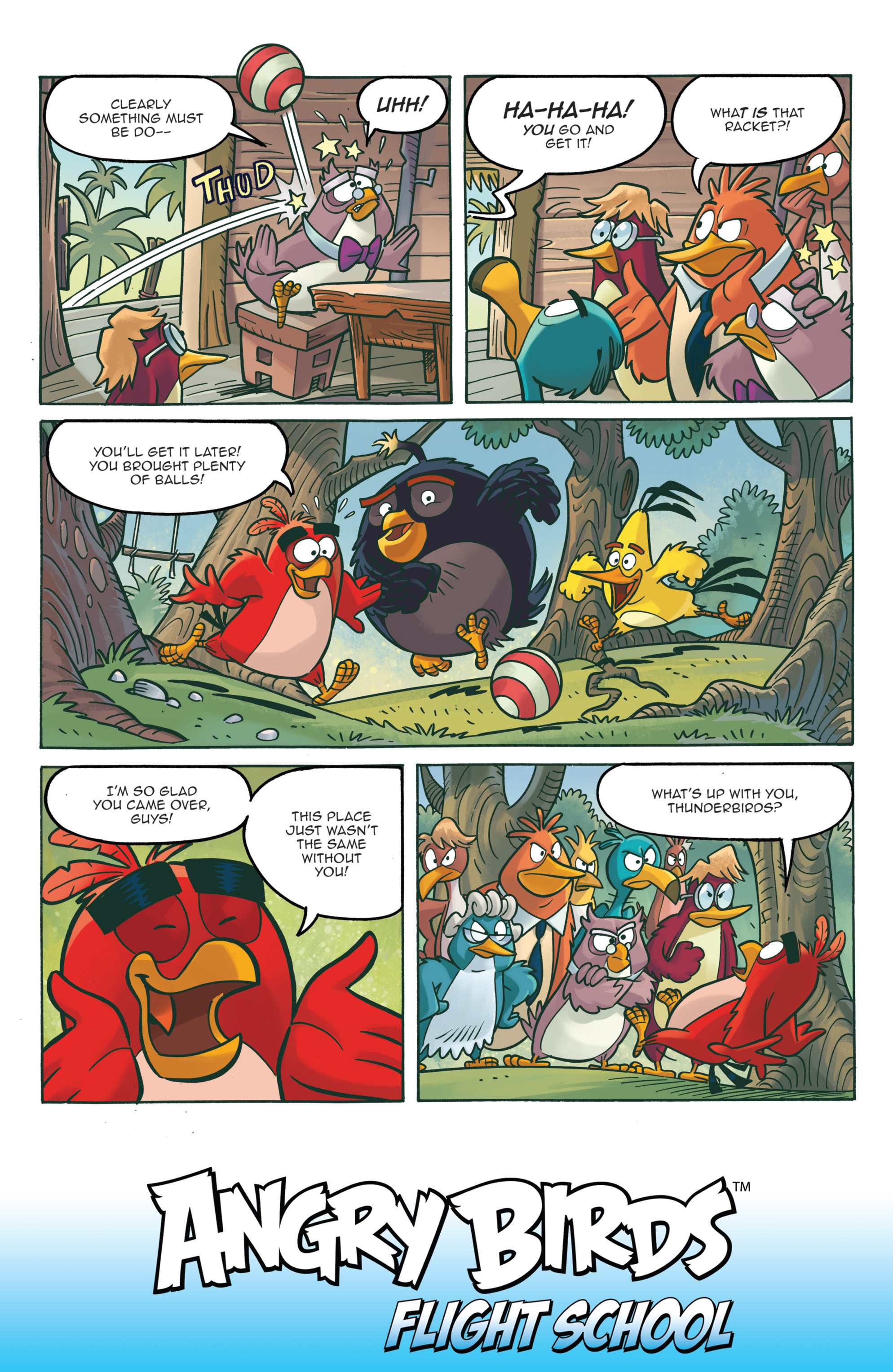 Read online Angry Birds: Flight School comic -  Issue #2 - 13