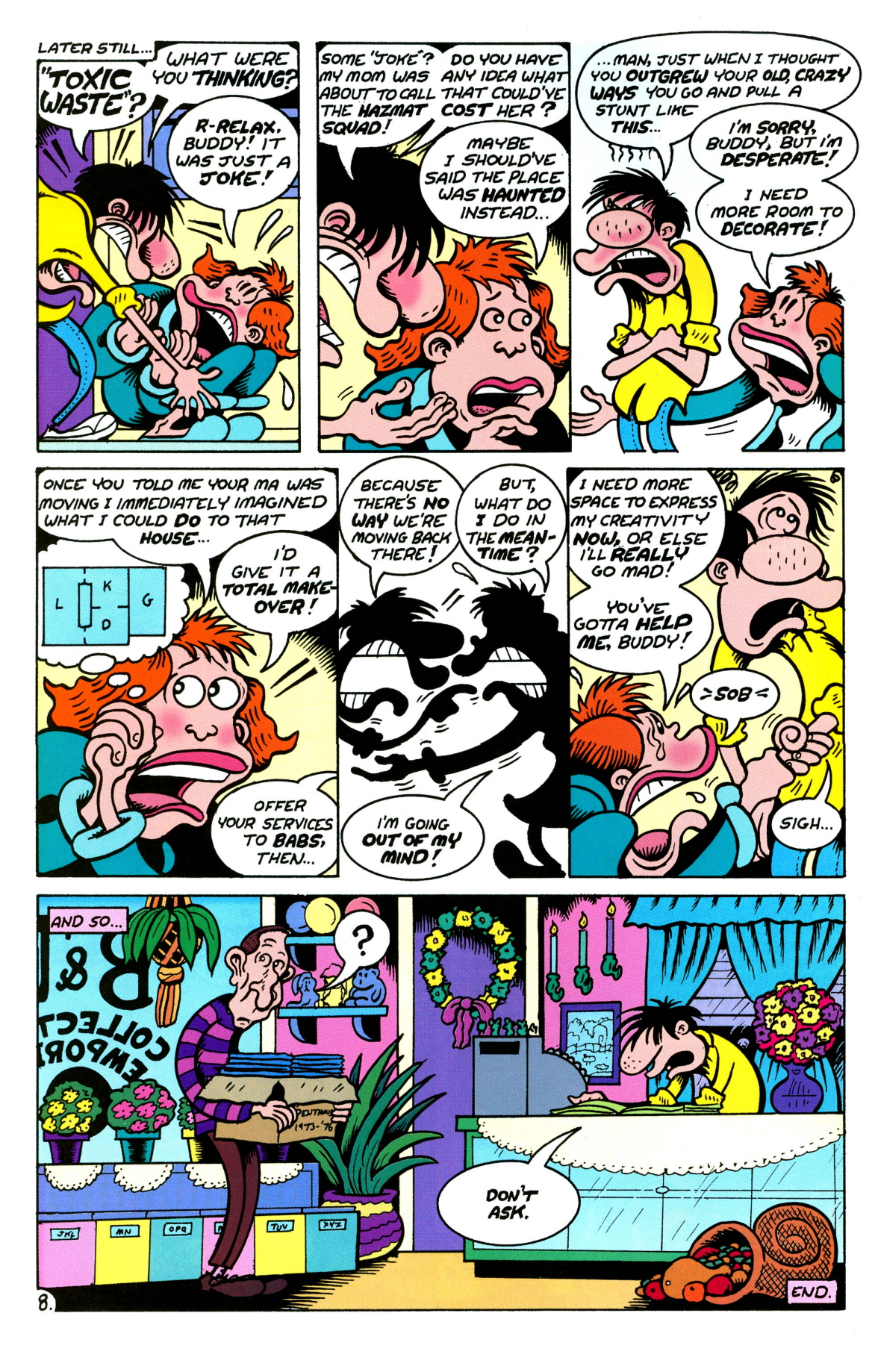 Read online Hate comic -  Issue # _Annual 3 - 9