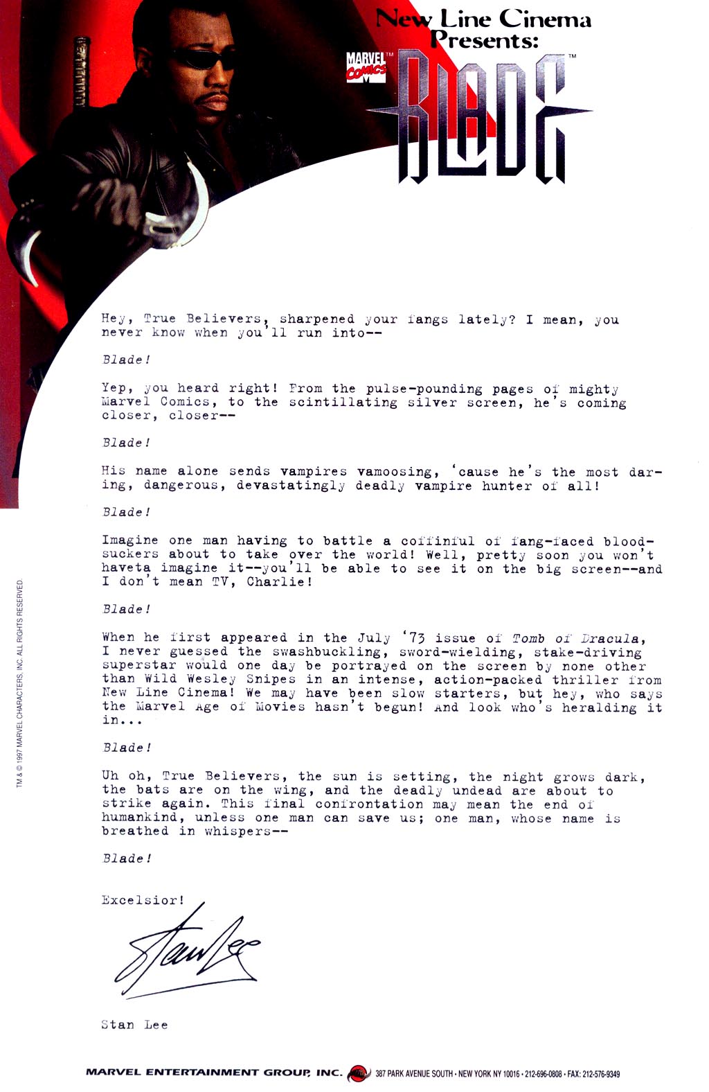 Read online Blade: The Final Glory of Deacon Frost comic -  Issue # Full - 2