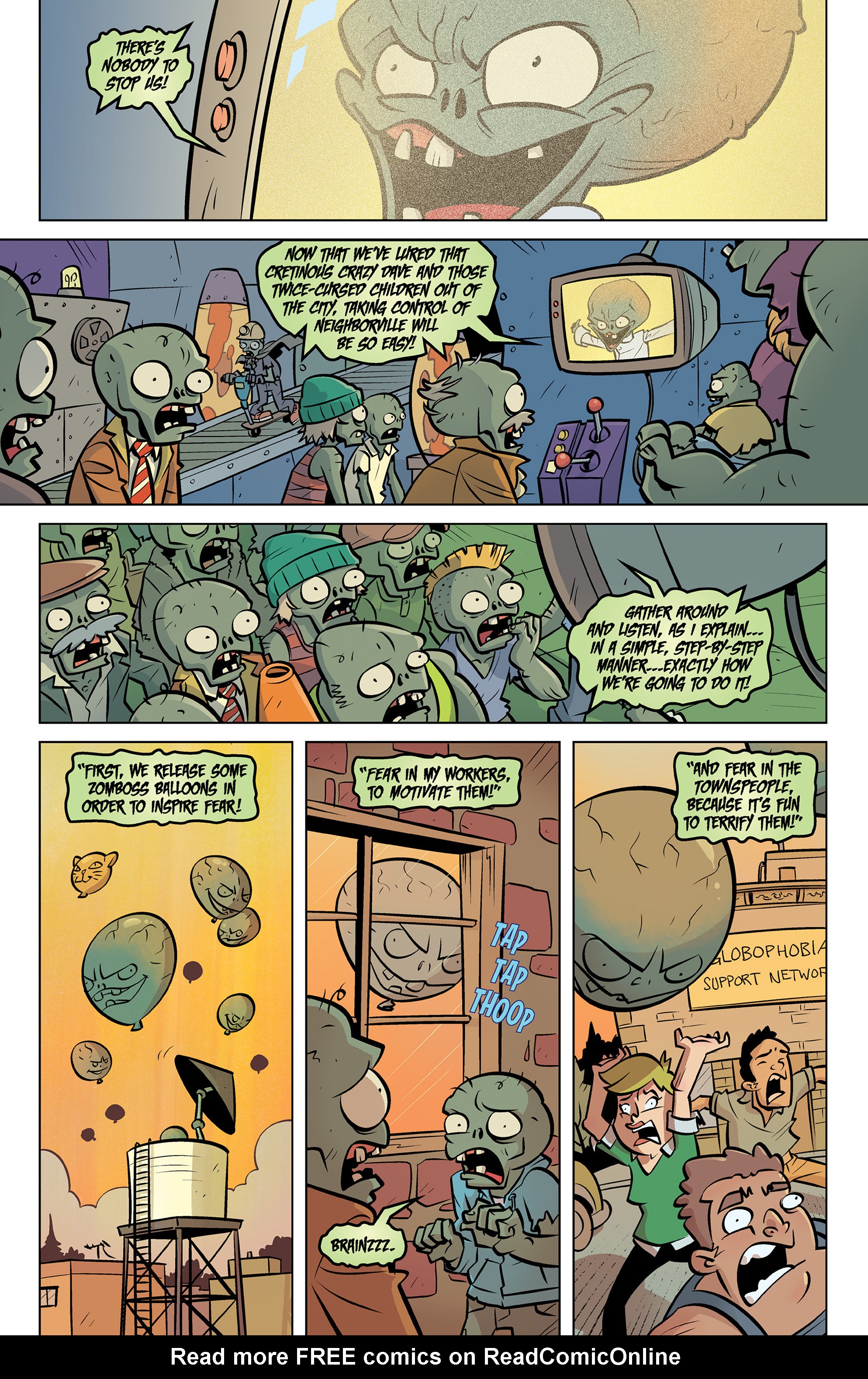 Read online Plants vs. Zombies: Petal to the Metal comic -  Issue #8 - 6