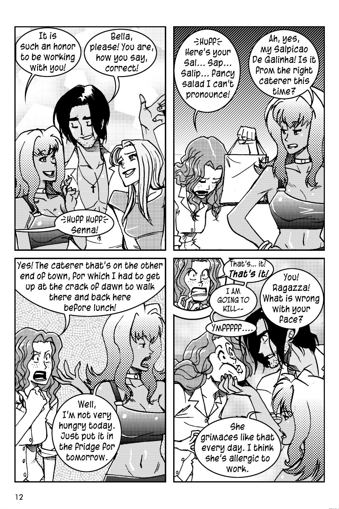 Read online Sandra On The Rocks comic -  Issue # TPB 1 (Part 1) - 12