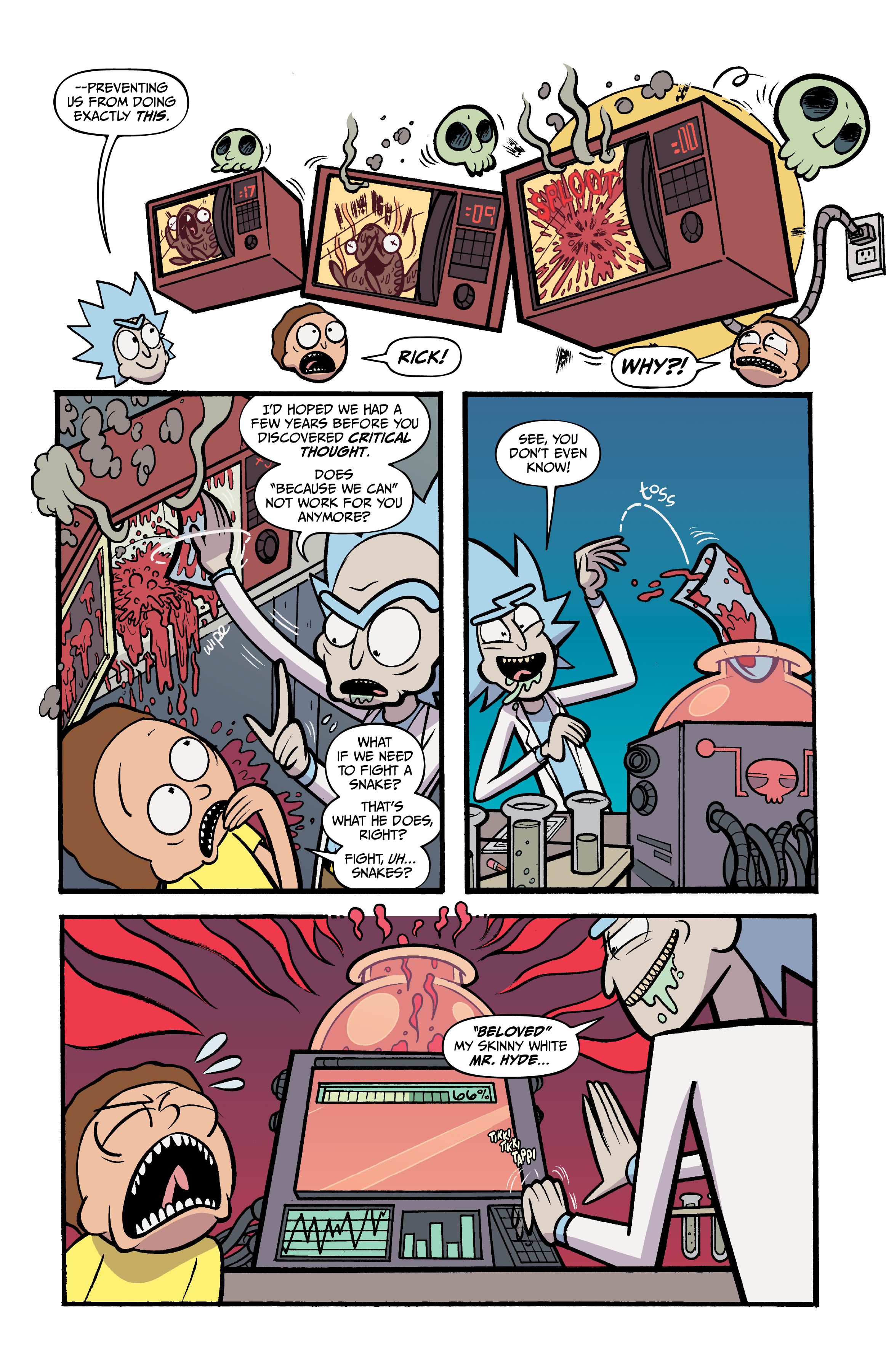 Read online Rick and Morty comic -  Issue # (2015) _Deluxe Edition 6 (Part 3) - 31