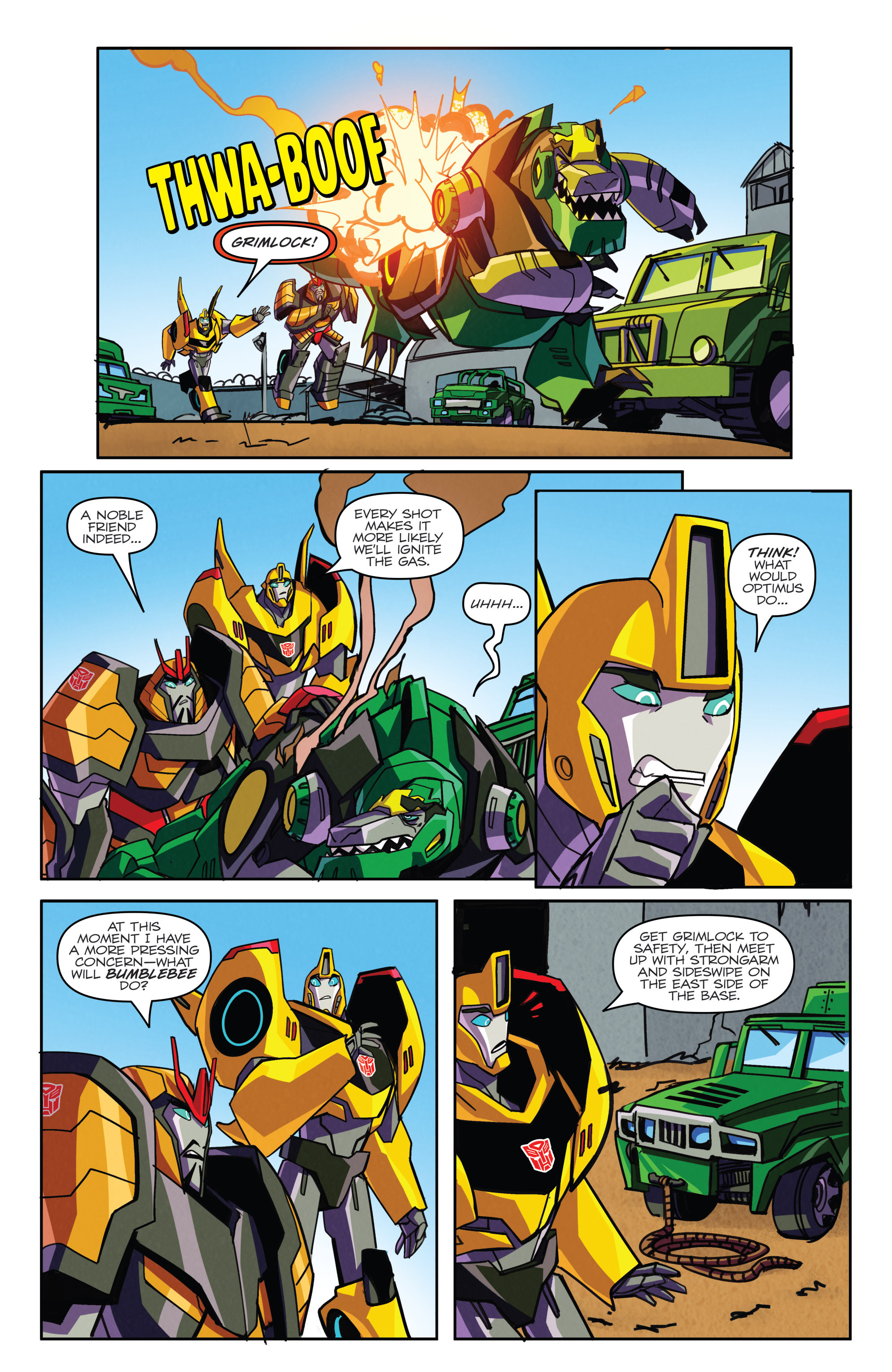 Read online Transformers: Robots In Disguise (2015) comic -  Issue #5 - 20