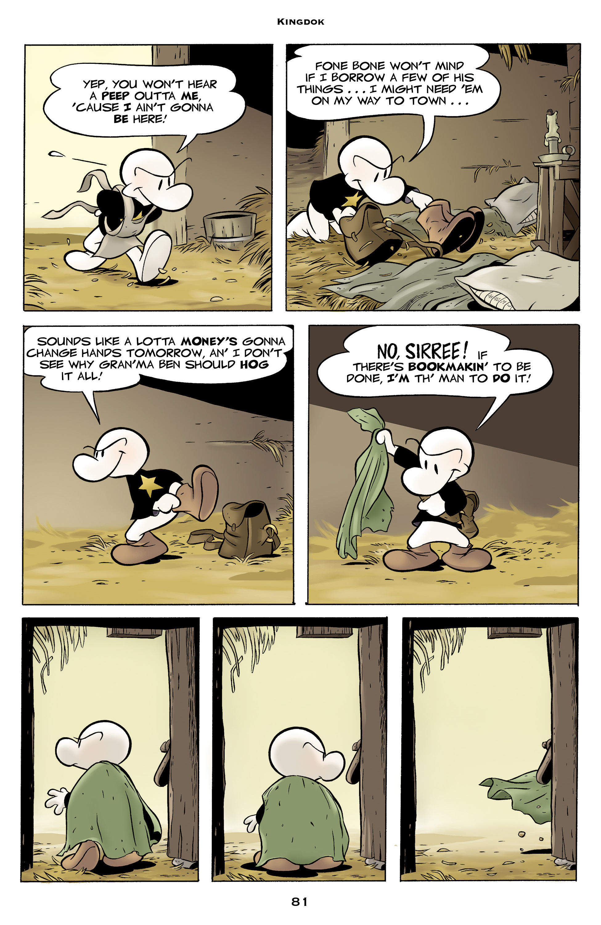 Read online Bone: Out From Boneville comic -  Issue # TPB - 81
