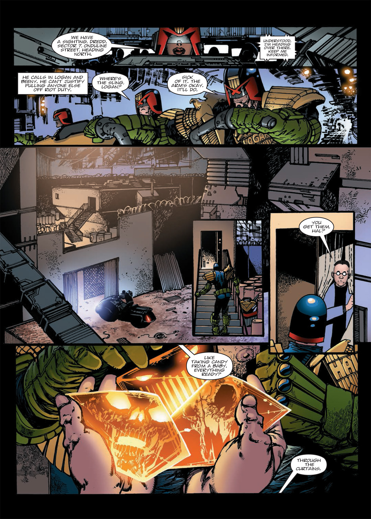 Read online Judge Dredd: Day of Chaos: Endgame comic -  Issue # TPB (Part 2) - 37