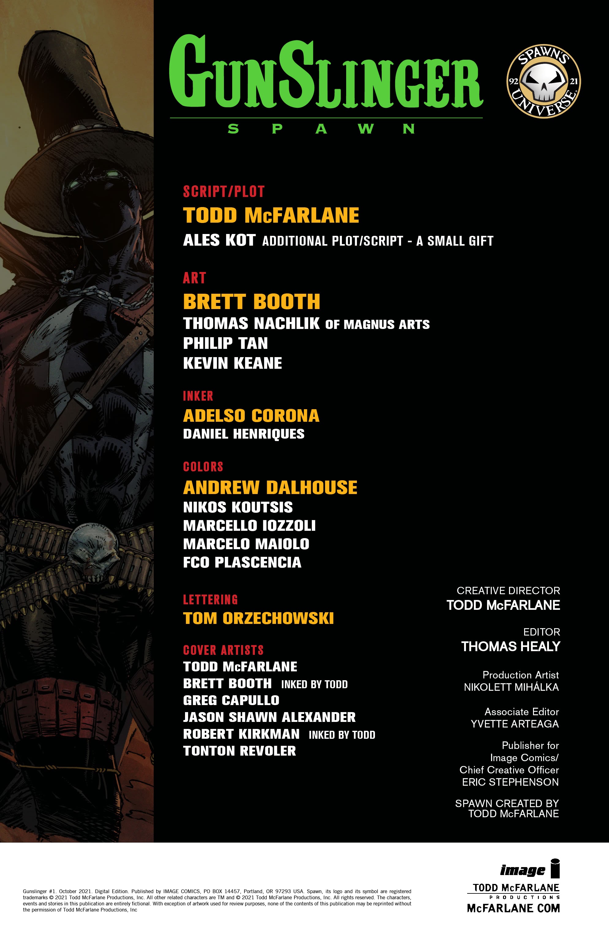 Read online Gunslinger Spawn comic -  Issue #1 - 9